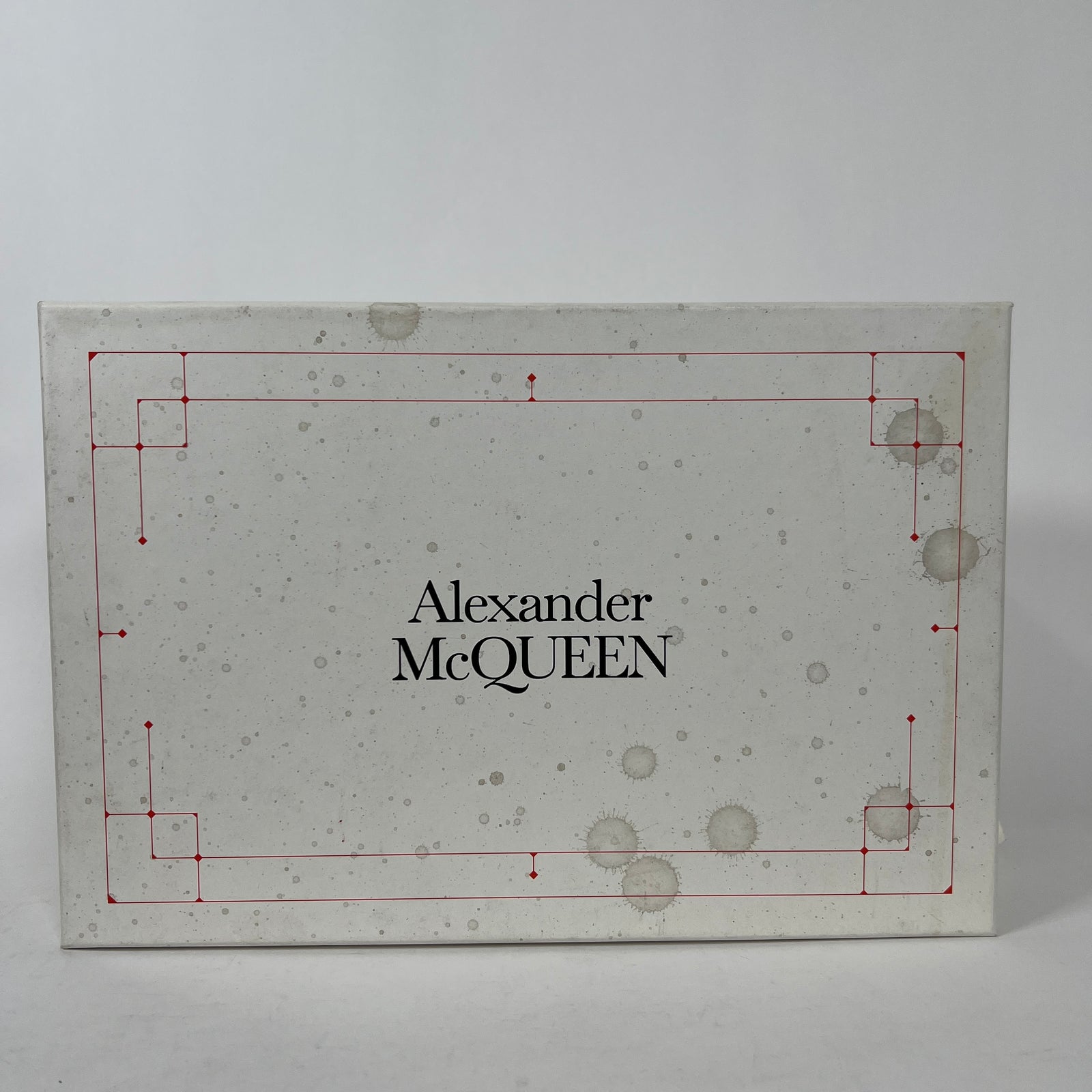 Alexander Mcqueen Stud B/W Sneaker Size 9