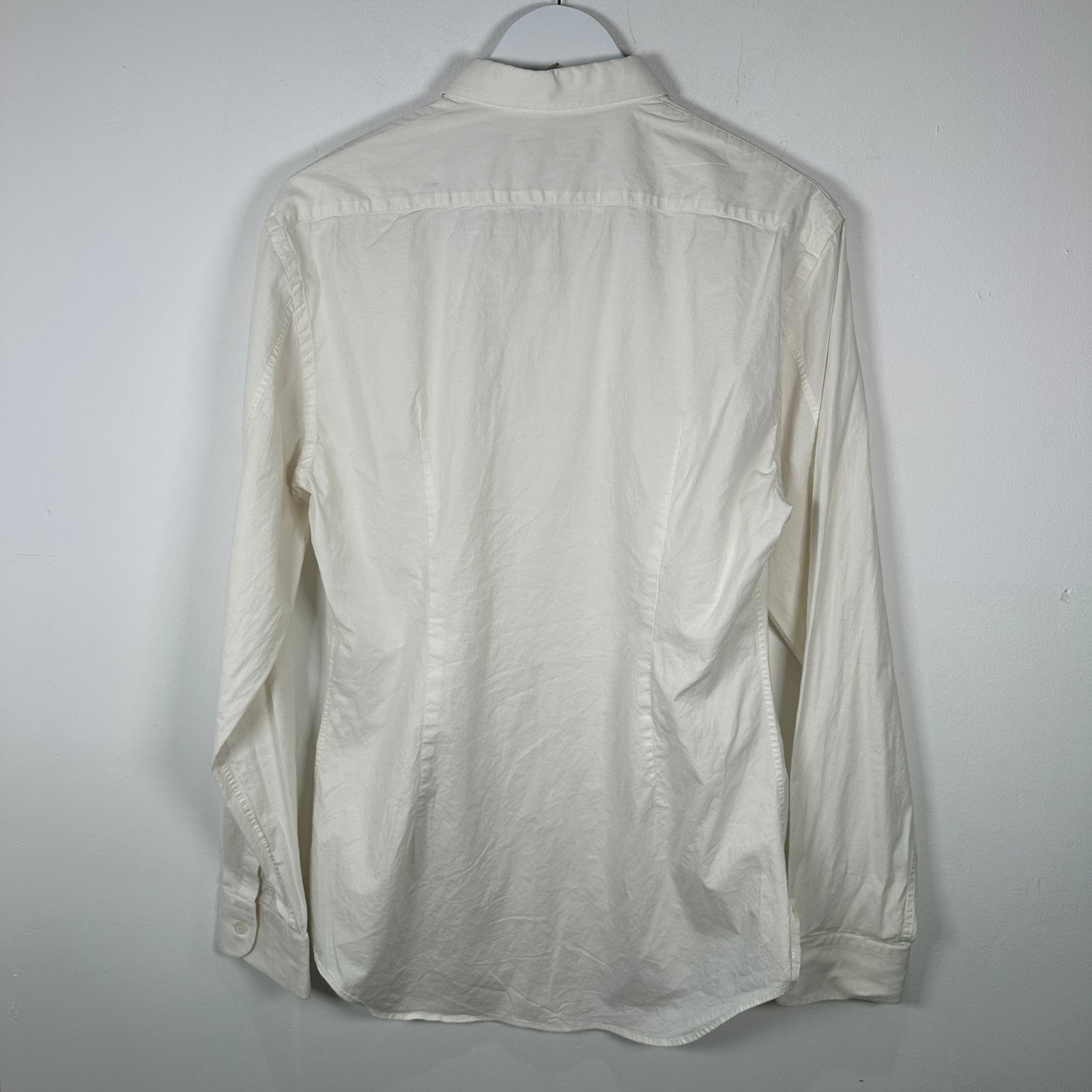 Alexander Mcqueen Casual White Button-Up Shirt Size L