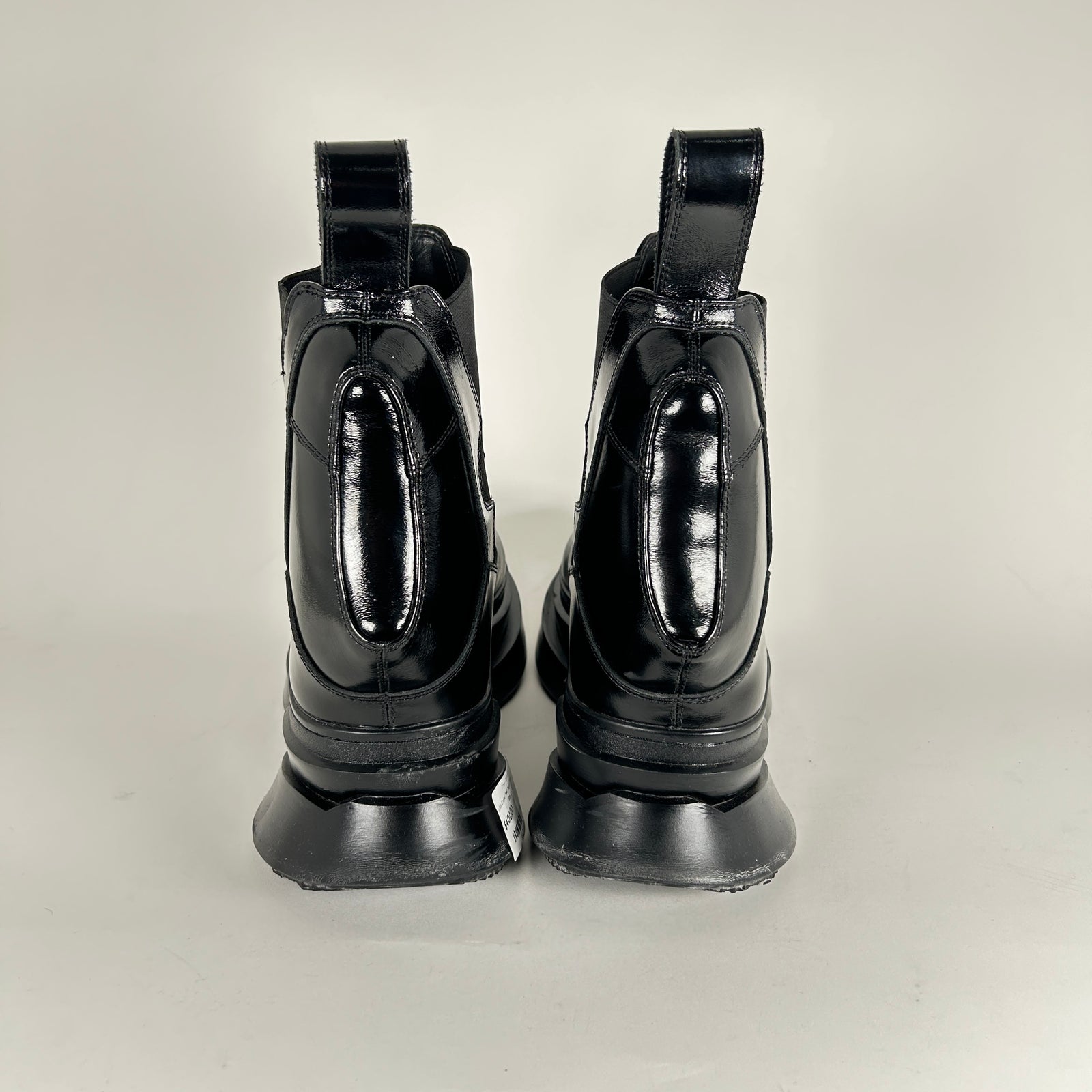 Julius Coated Shell Chelsea Platform Boots Size 12