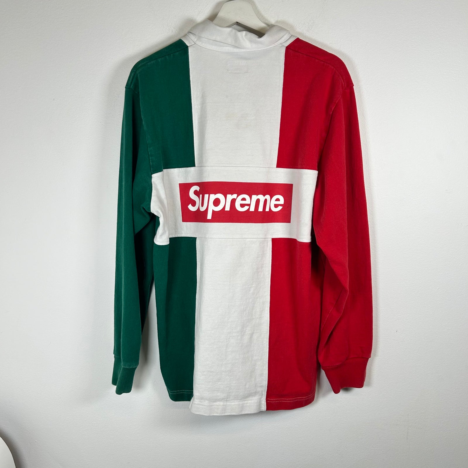 Supreme Split Rugby Shirt Size L