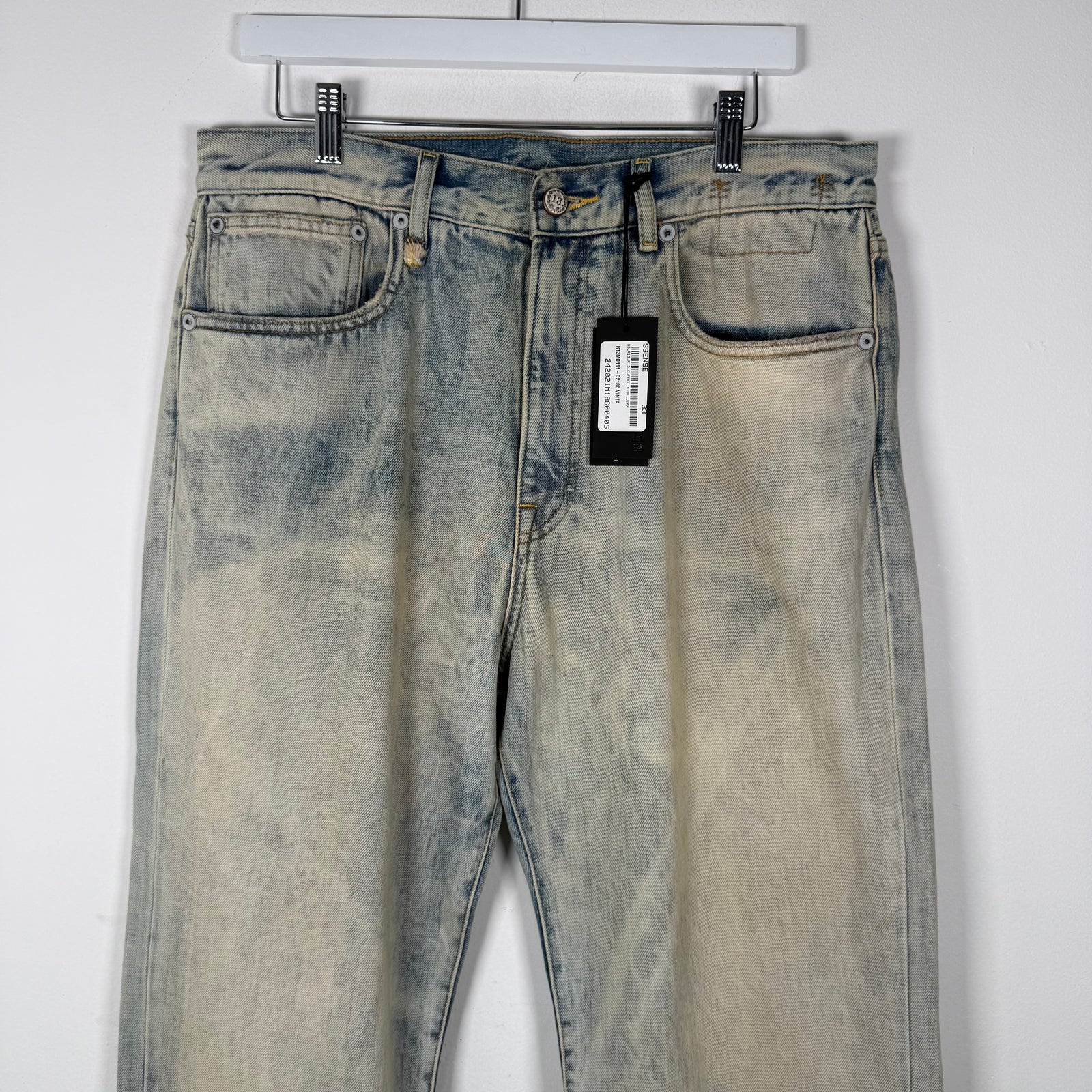 R13 Light Wash Jeans Size 33