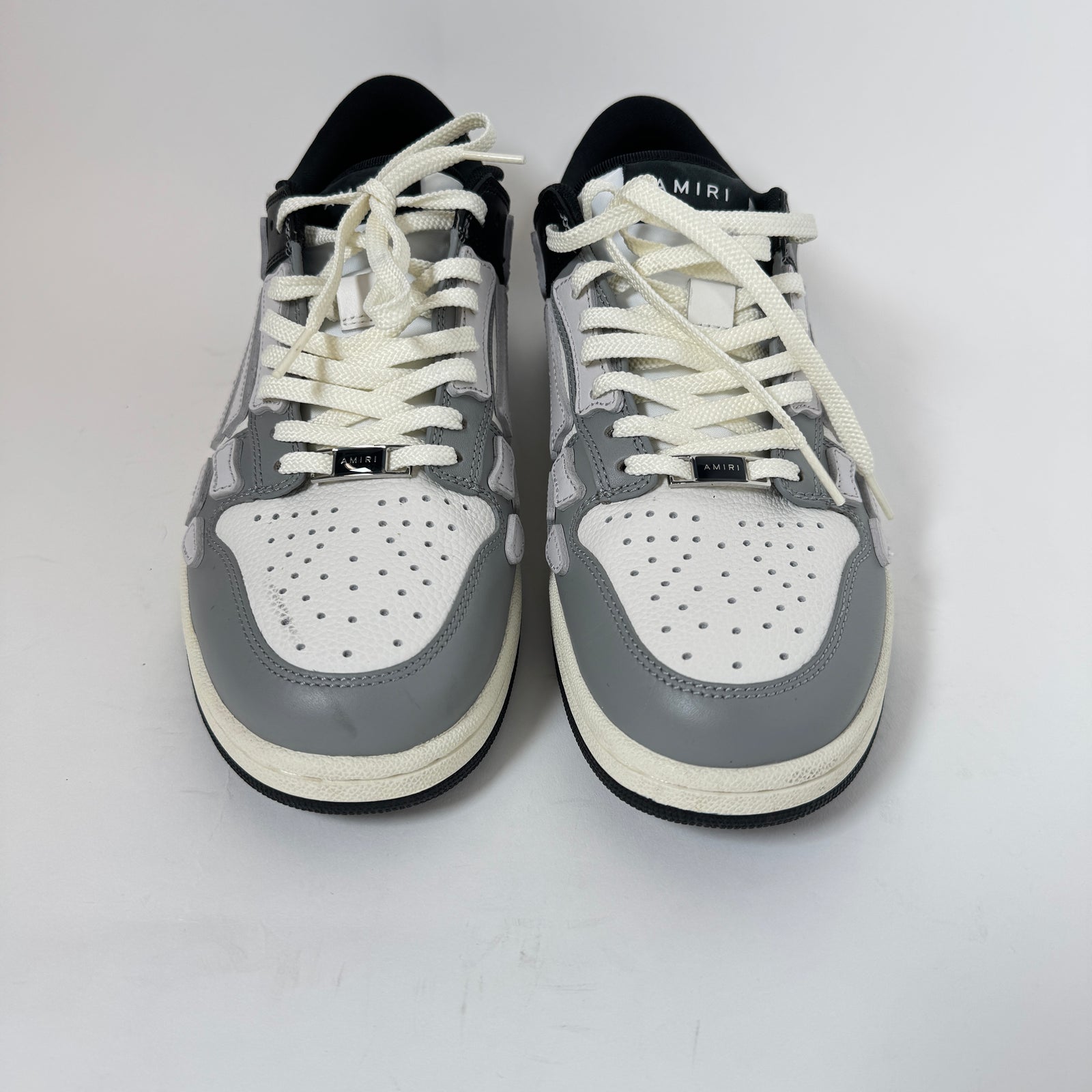 Amiri Black/Grey Bone Sneaker Size 42