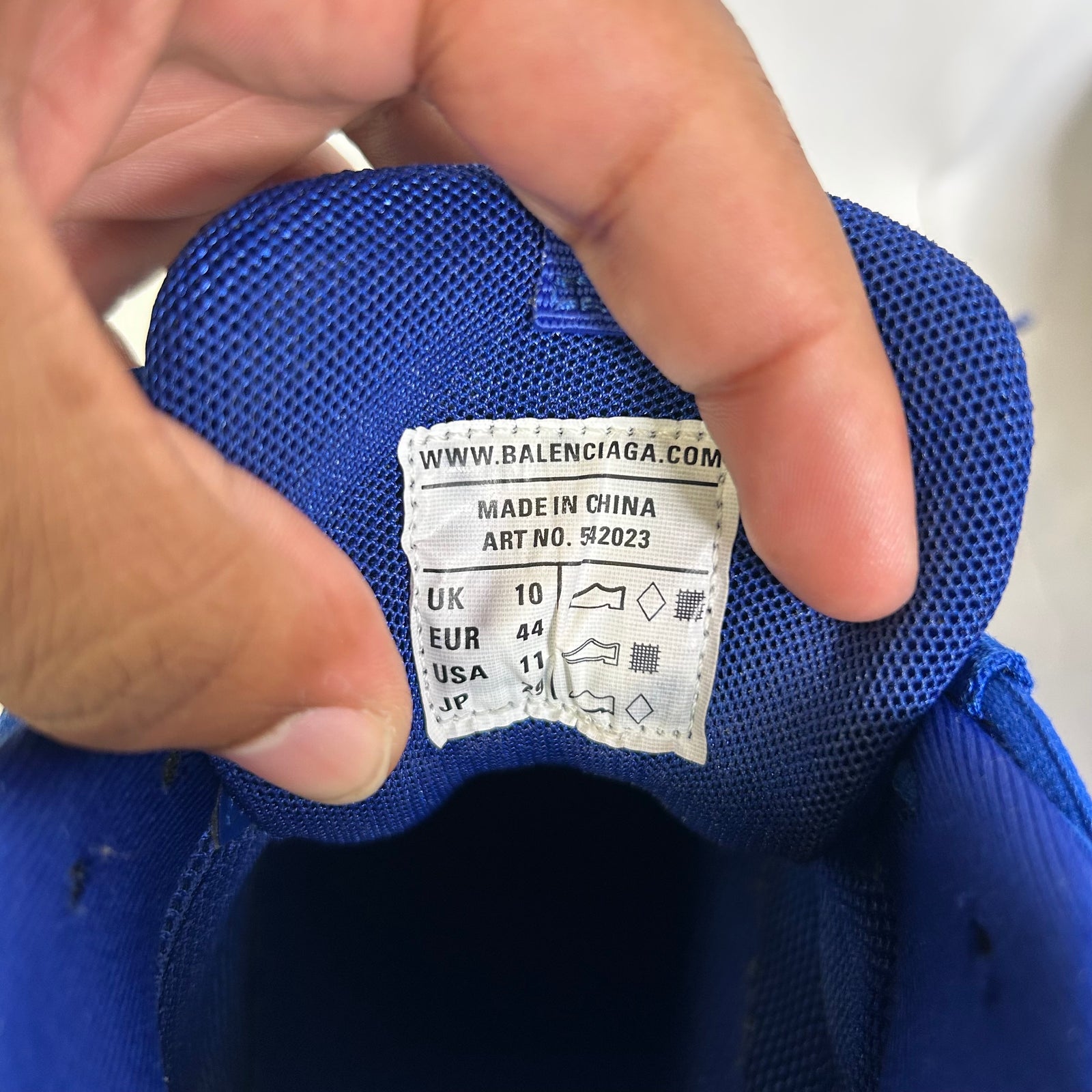 Balenciaga Patent Leather Track Sneaker