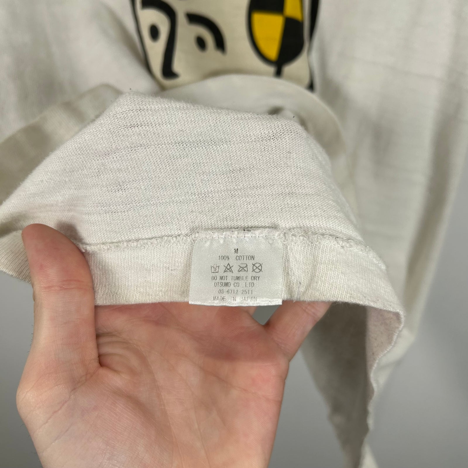 Human Made White 'Human Testing' T-Shirt Size M