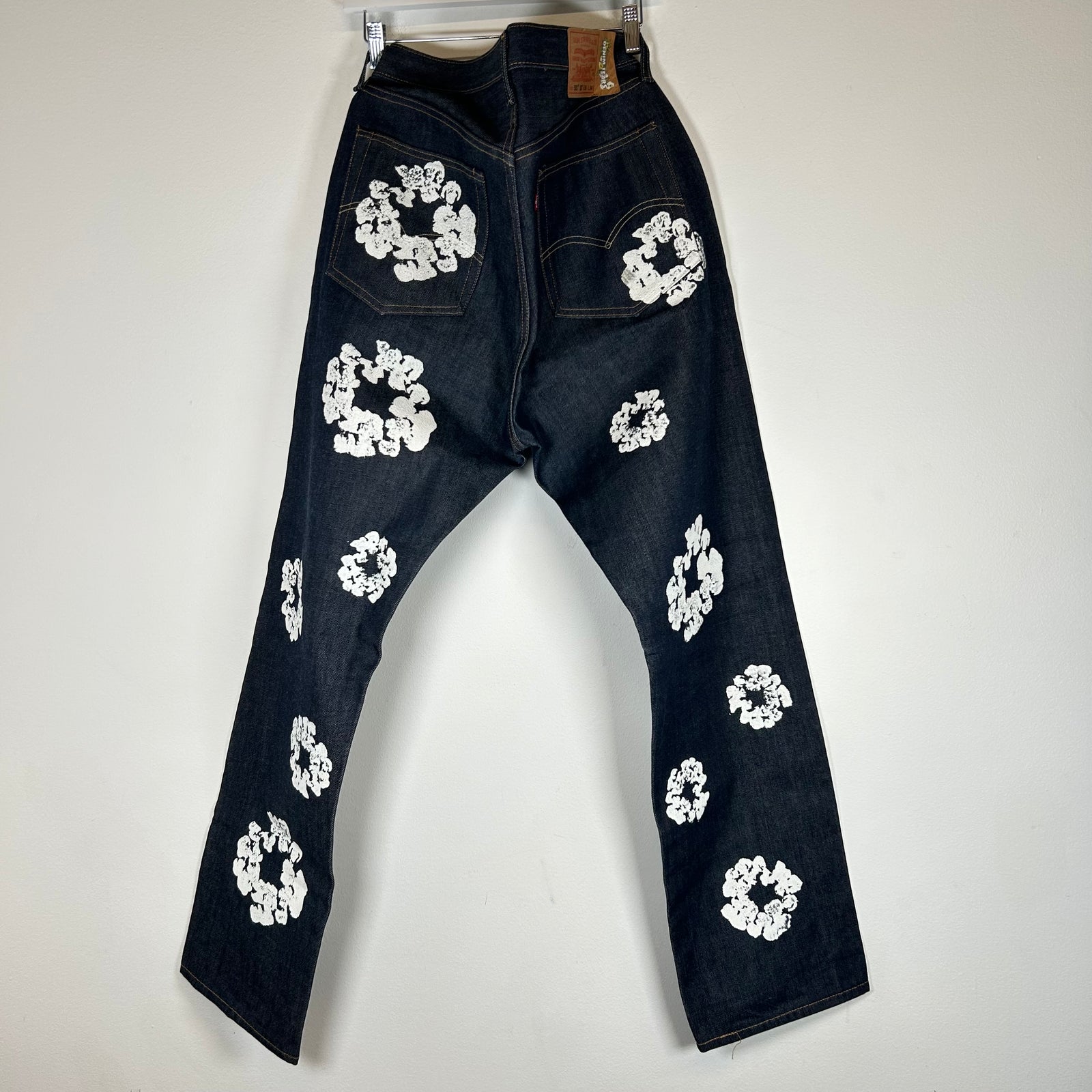 Denim Tears Raw Denim Wreath Jeans Size 36