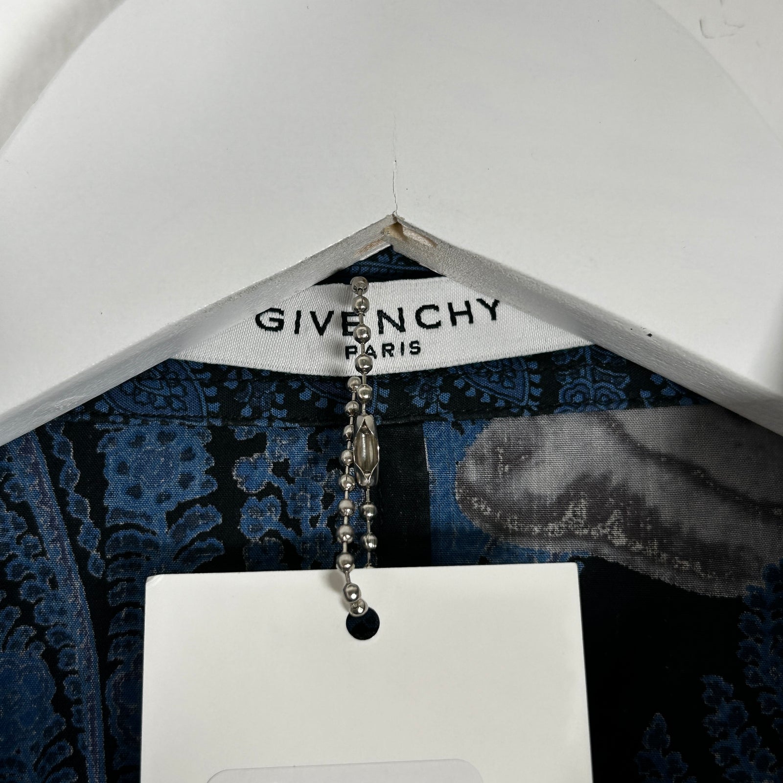 Givenchy Multi V Panel Button Up Shirt Size M