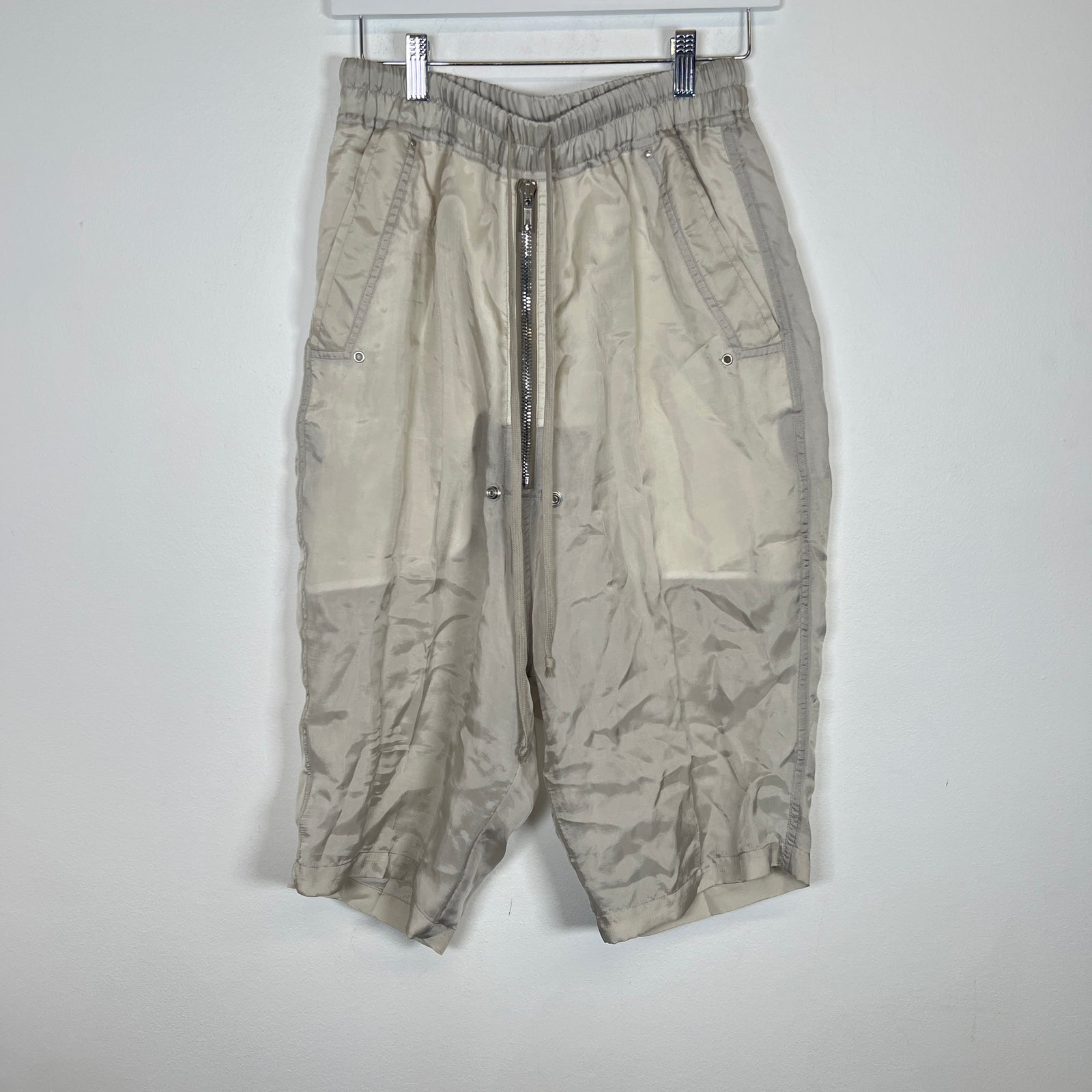 Rick Owens Lido 2024 Pearl Bela Shorts Size 32