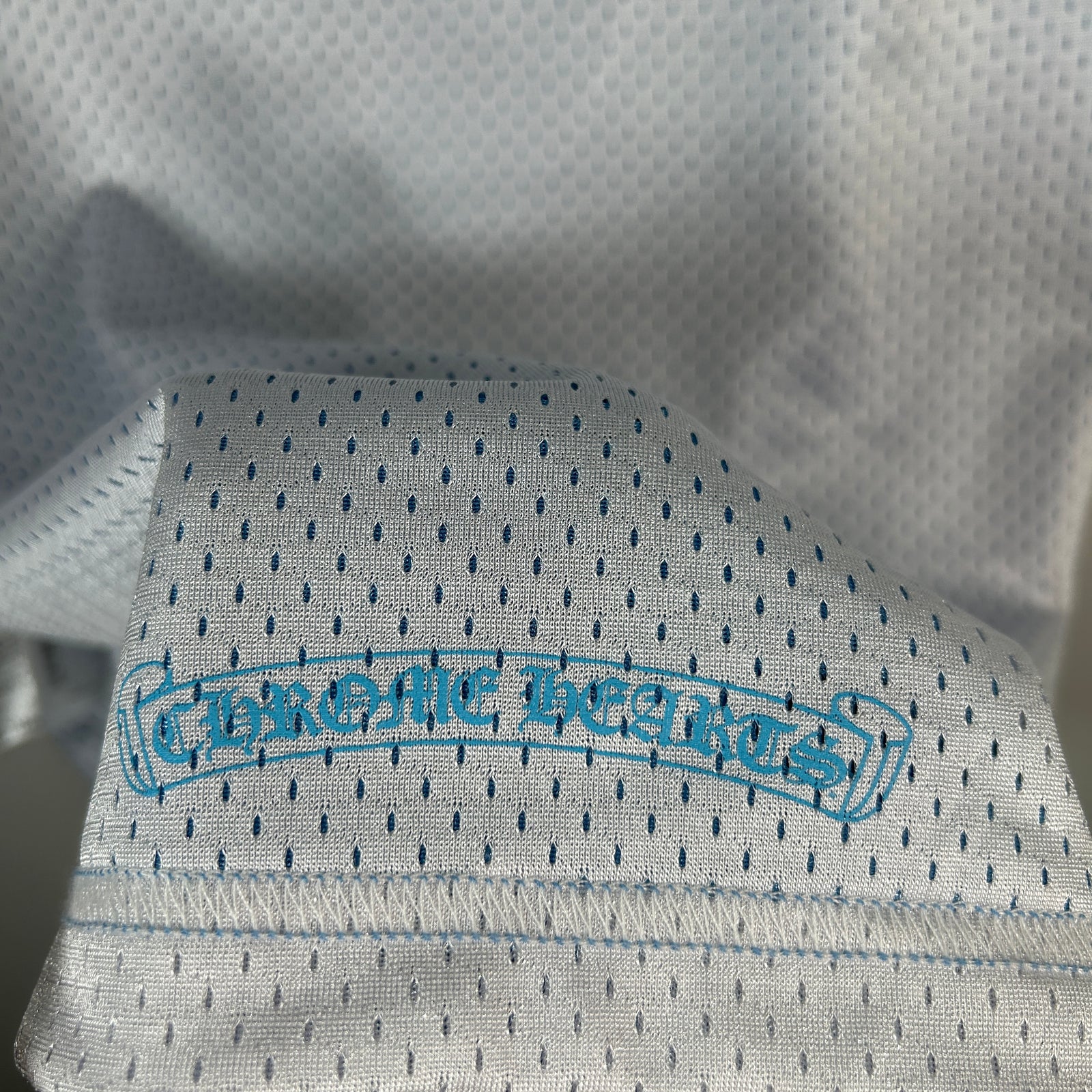 Chrome Hearts University Blue Reversible Jersey Size L