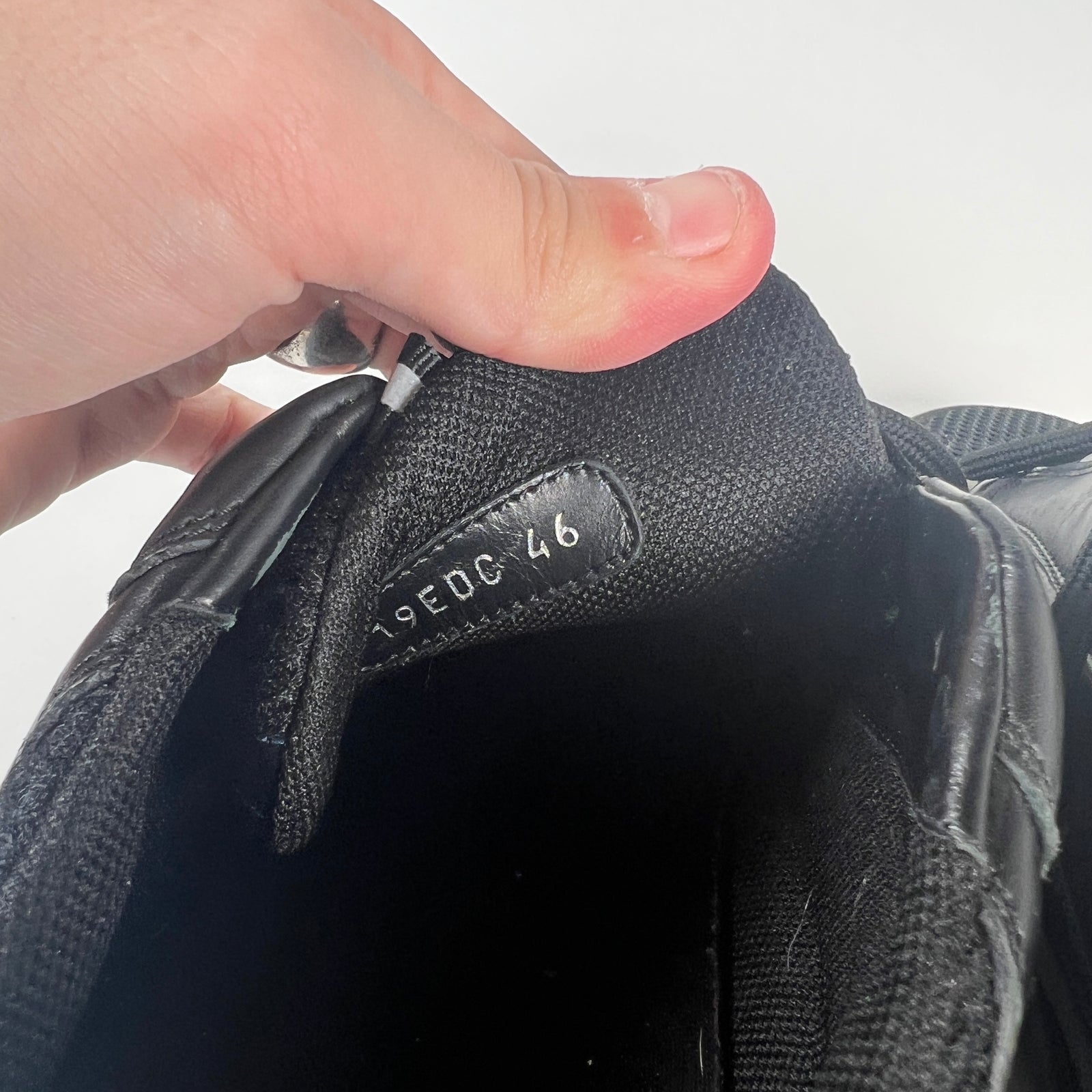Dior Homme Black B22 Size 13
