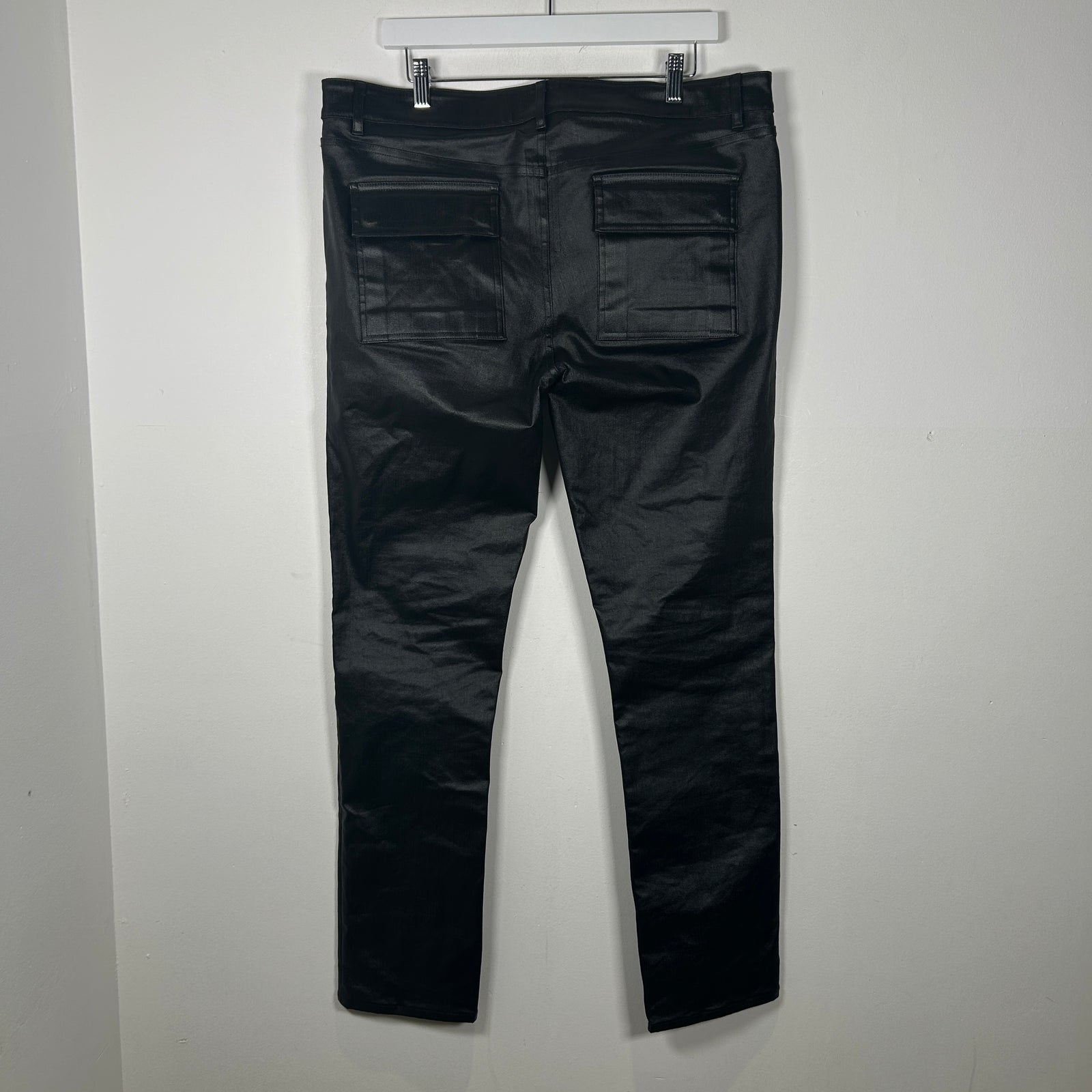 Rick Owens SS24 Lido Waxed Jeans Size 36