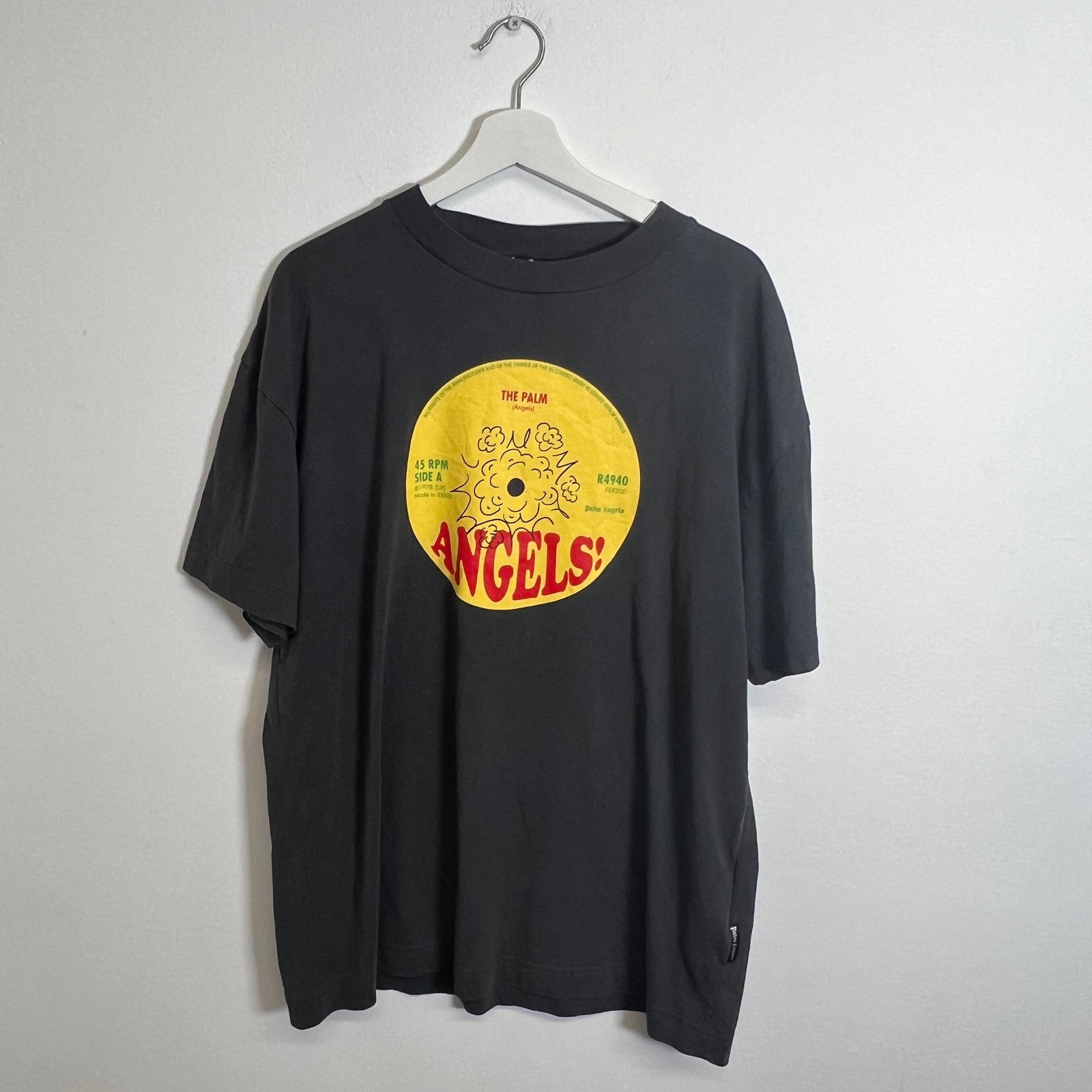Palm Angels Vinyl Graphic T-Shirt Size XL