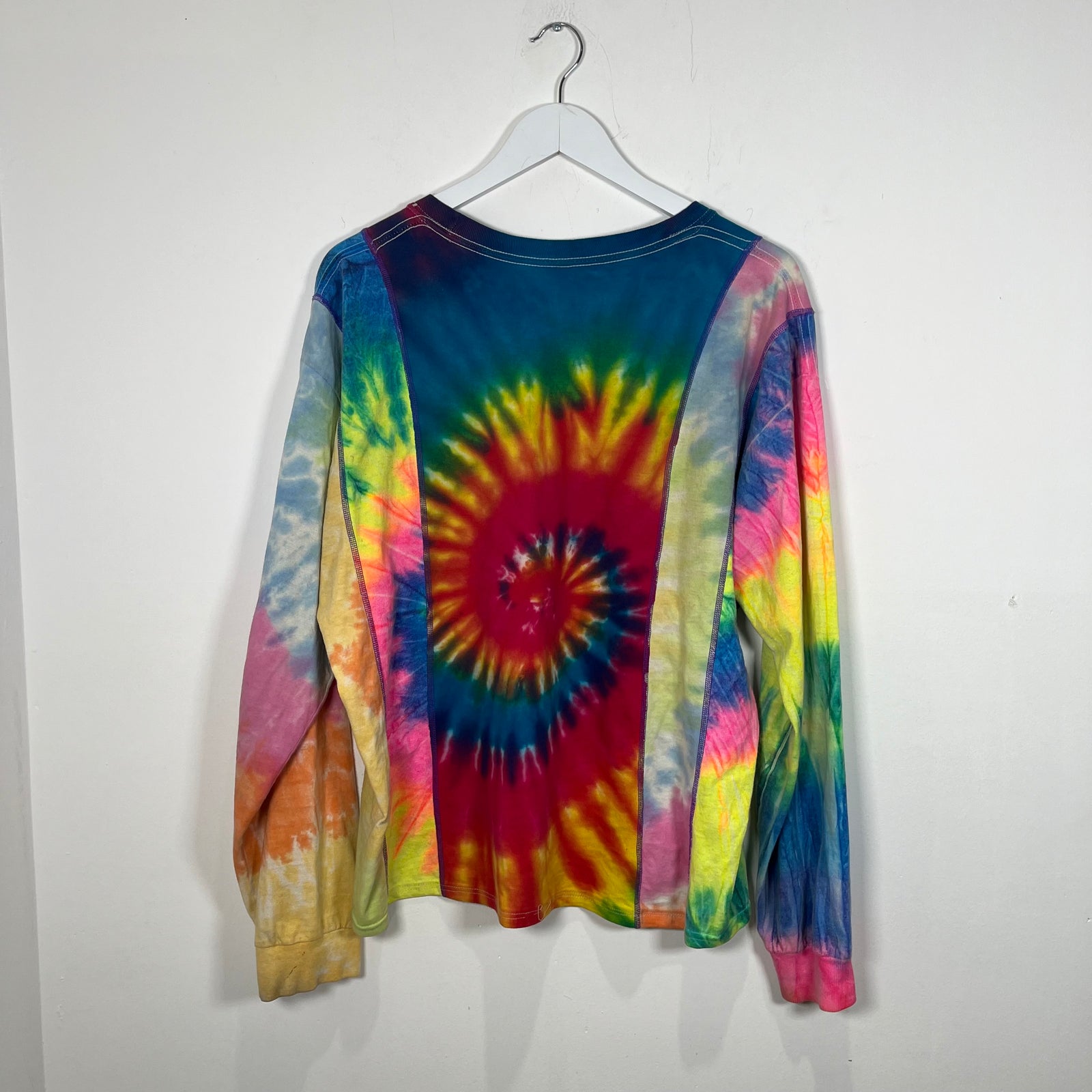 Needles Tye-Dye Patchwork Long-Sleeve Size M