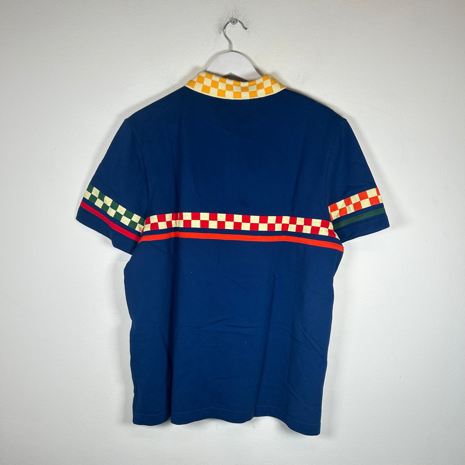 Brain Dead x Sergio Tacchini Blue Polo Shirt Size L