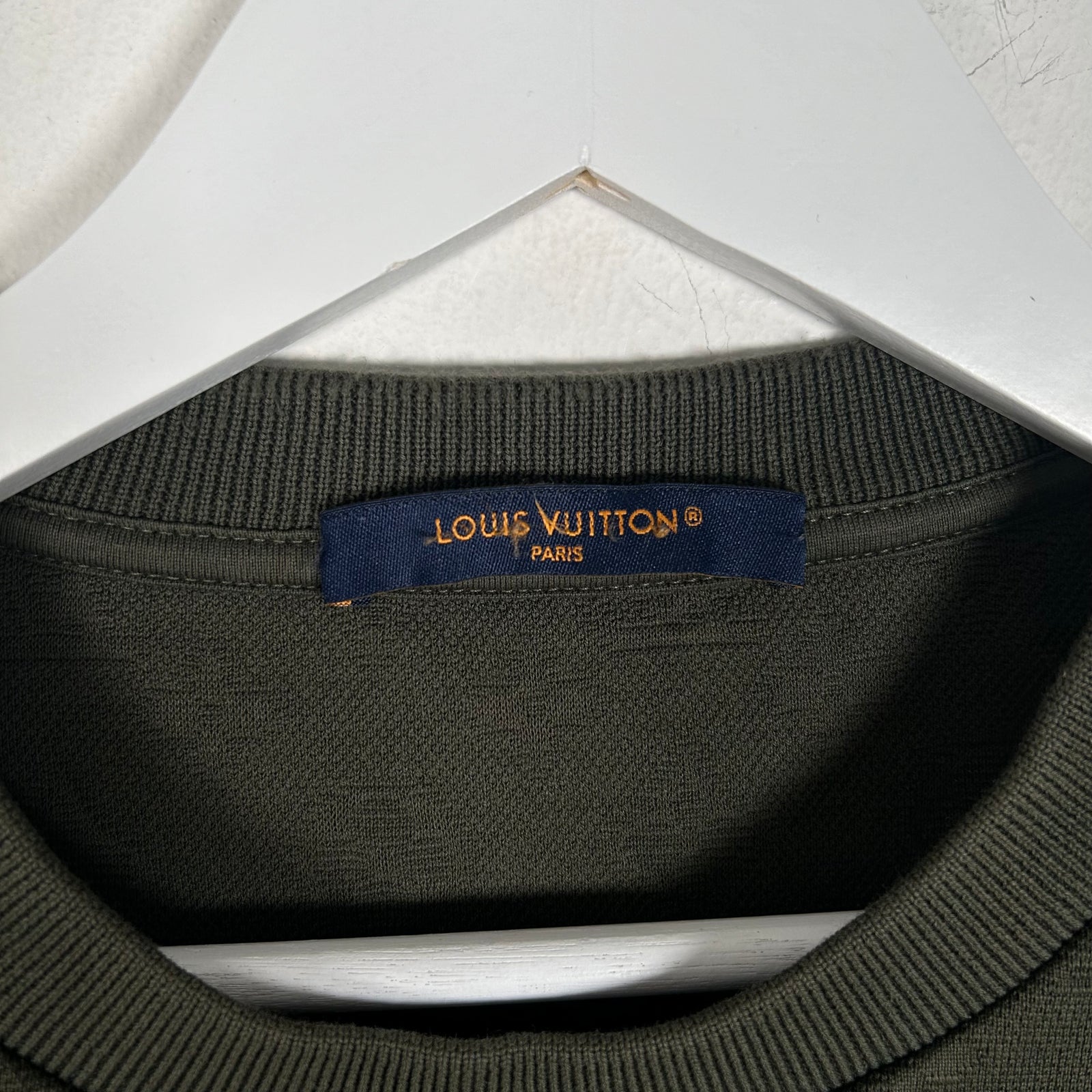 Louis Vuitton Green Monogram Knitted T-Shirt Size M
