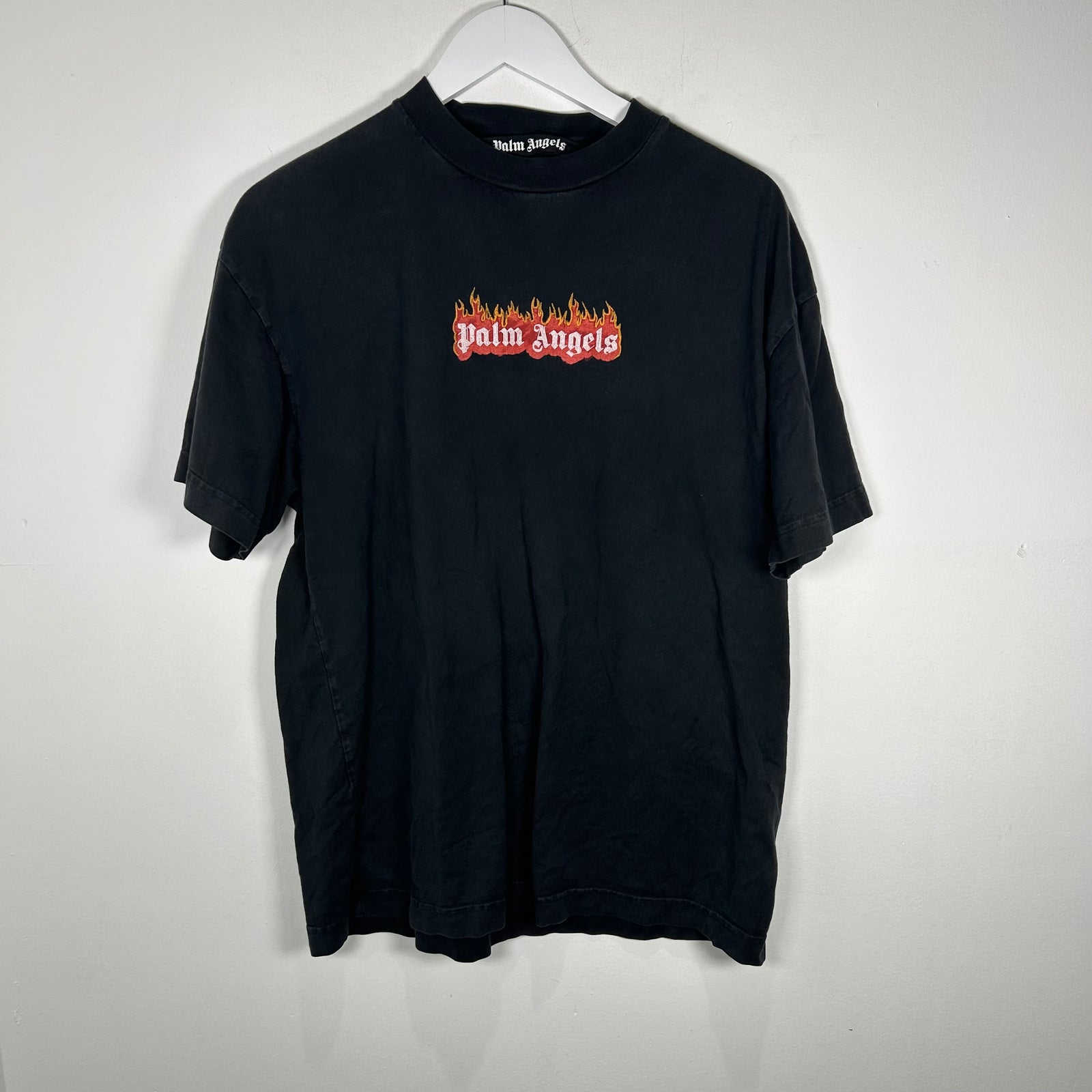 Palm Angels Flame Logo T-Shirt Size S