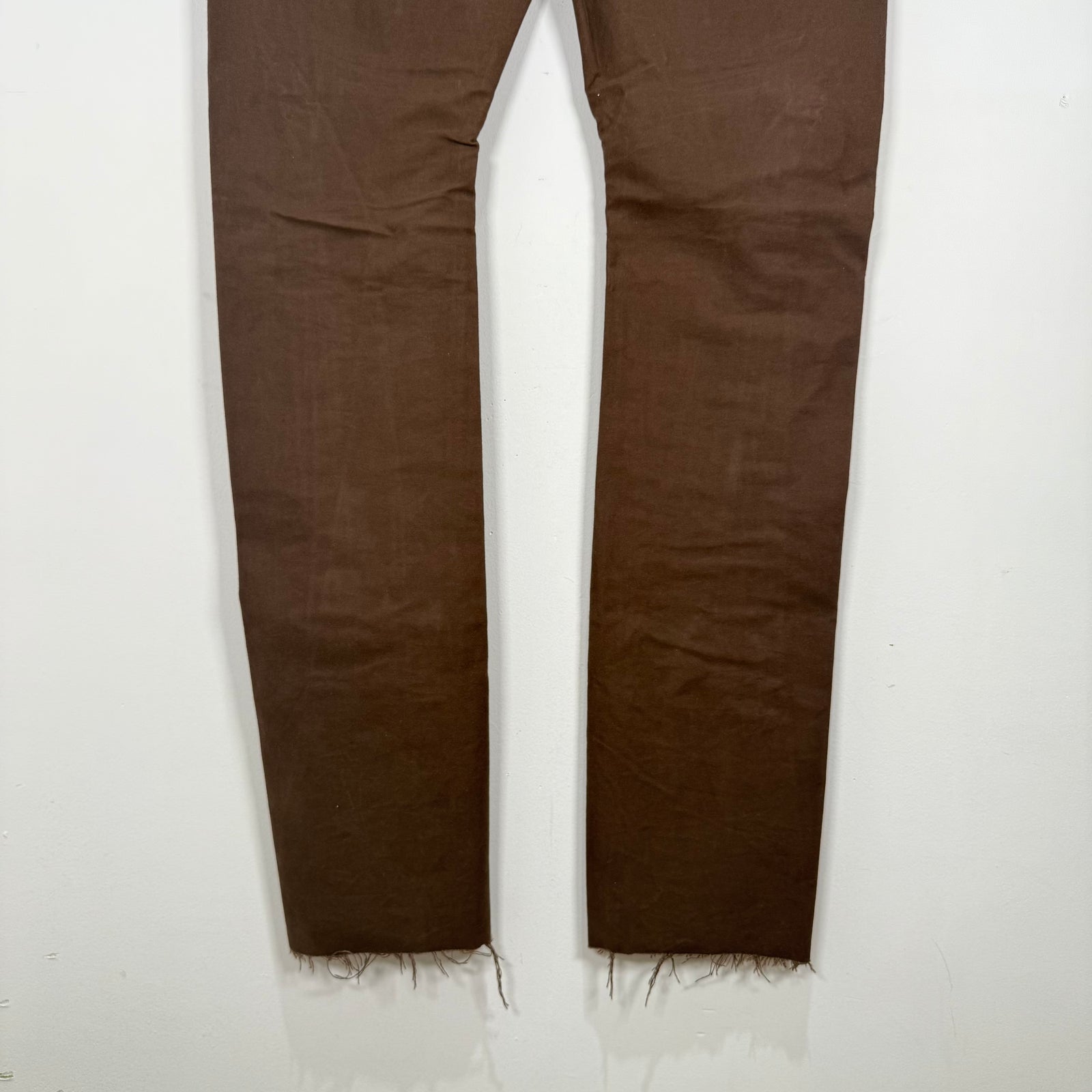 Rick Owens FW23 Luxor Brown Banana Cuts Size 32