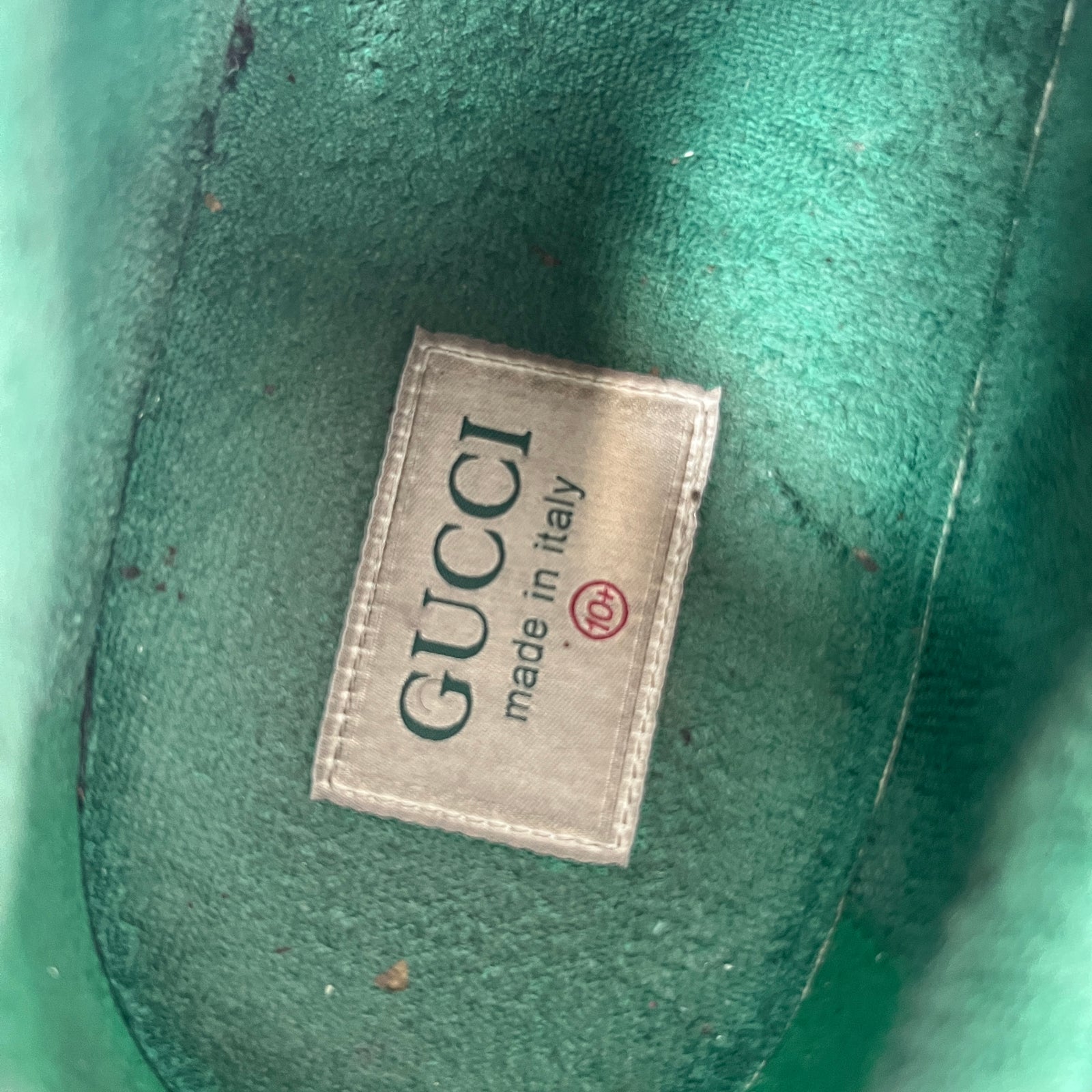 Gucci Burgundy GG Rhyton Sneaker Size GG 10.5