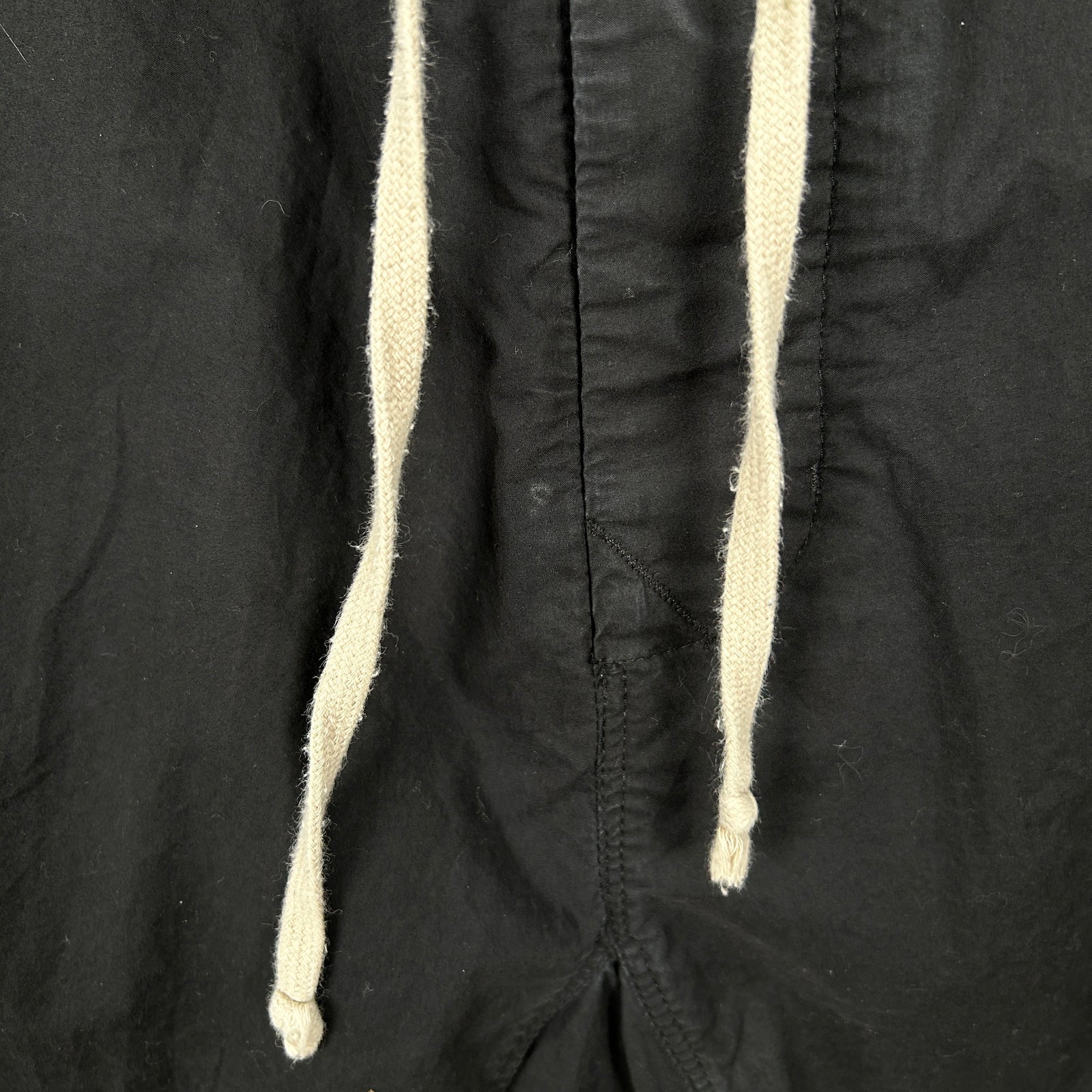 Rick Owens Black Pod Shorts Size M