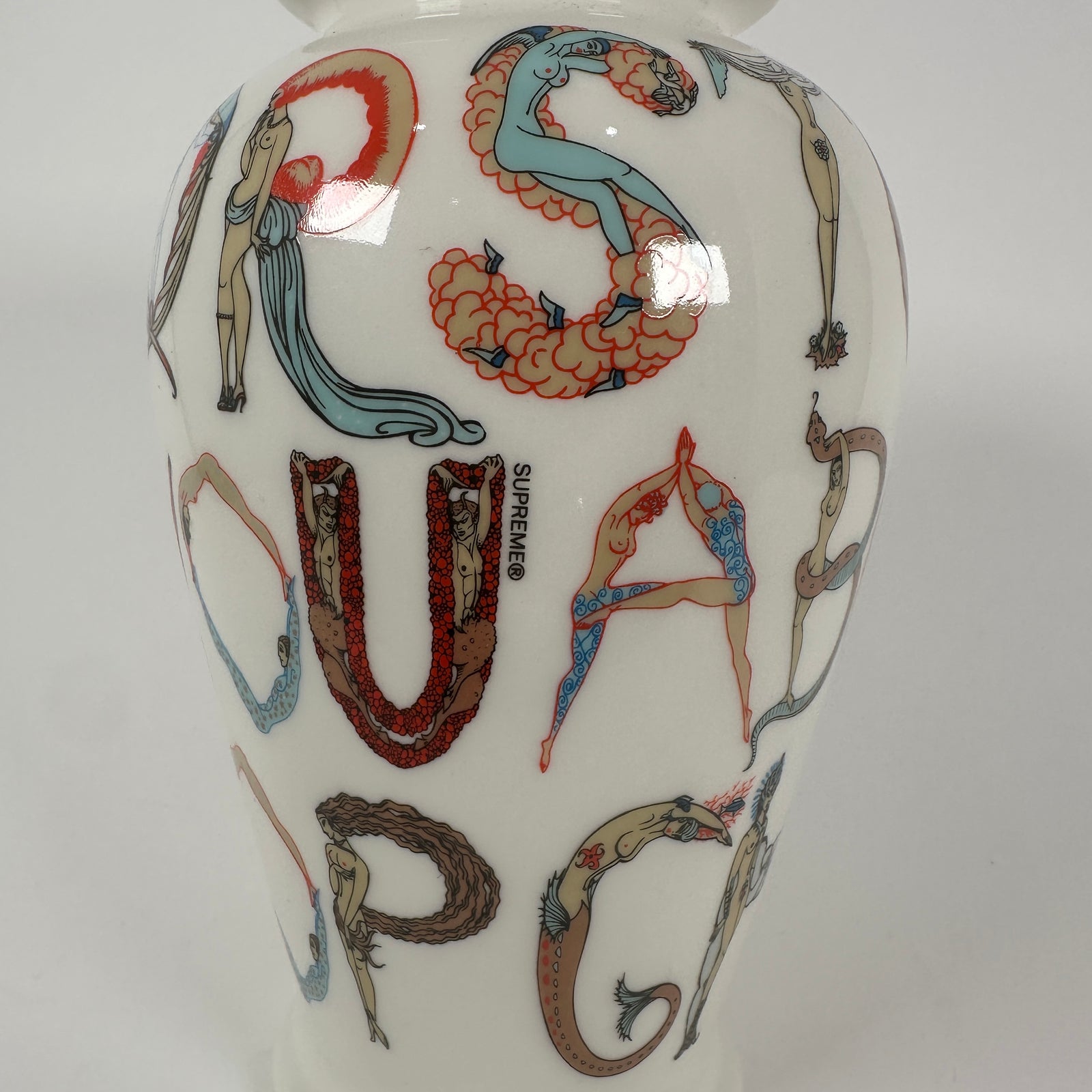Supreme Alphabet Vase