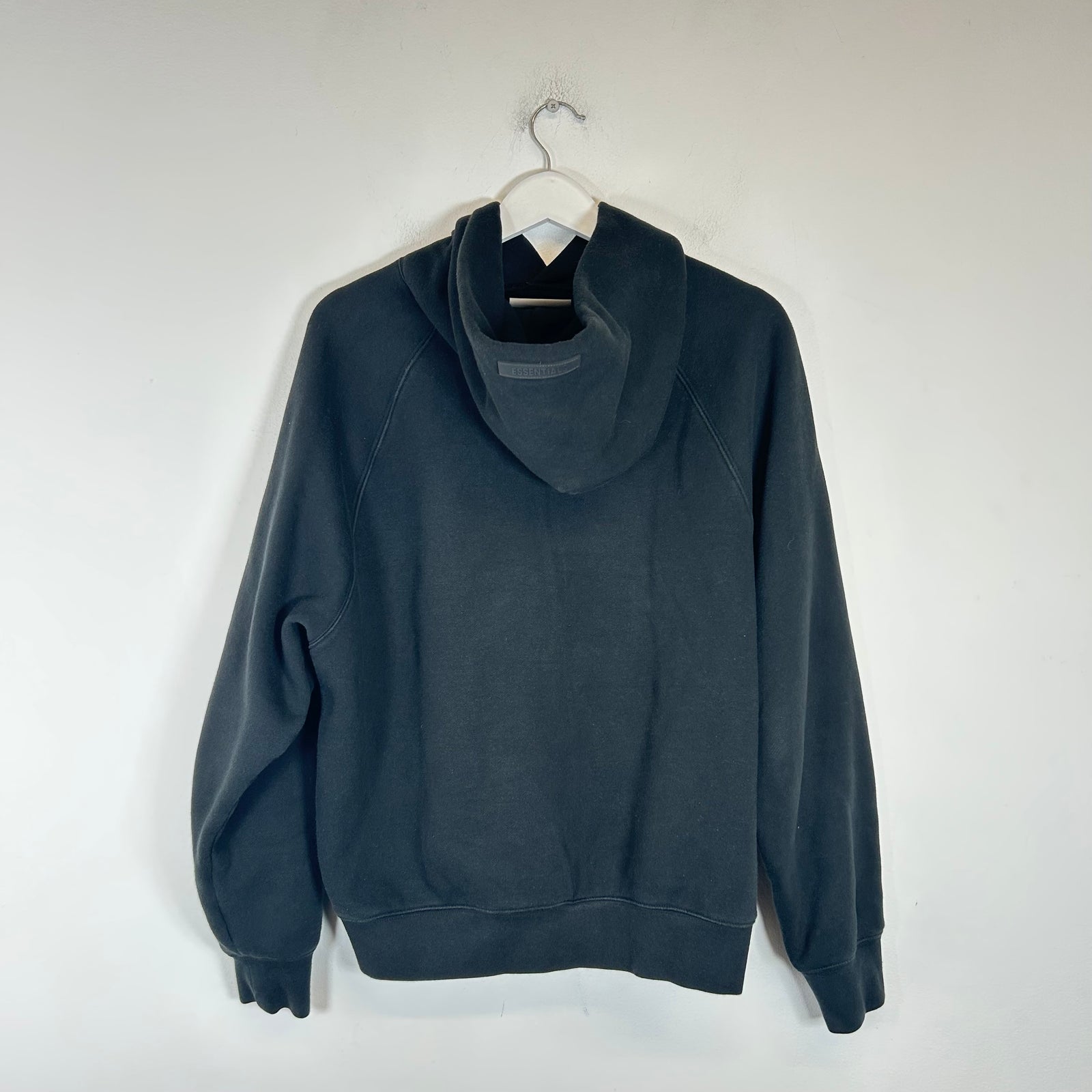 Essentials Black Hoodie Size M