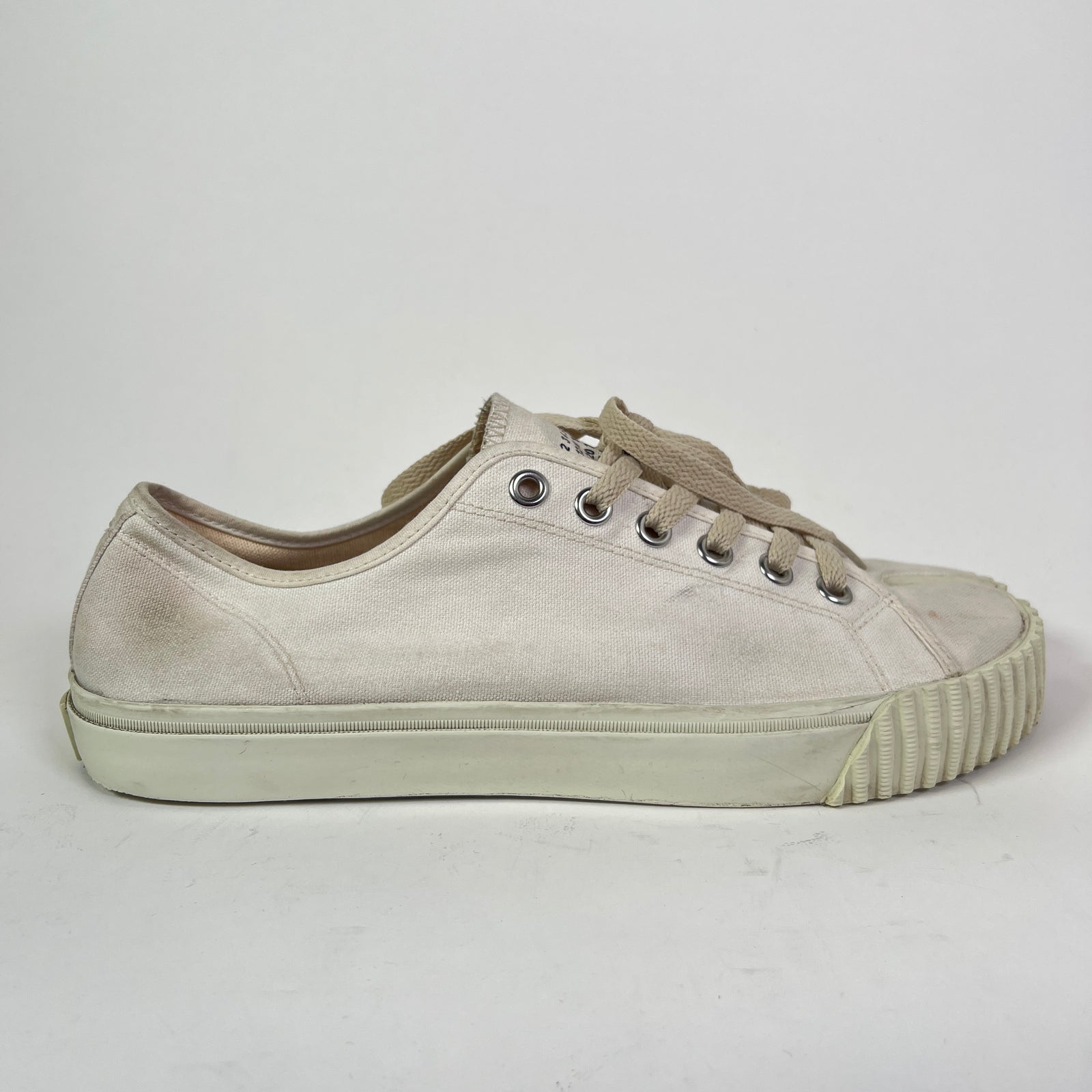 Maison Margiela Canvas Tabi Low-Top Sneaker