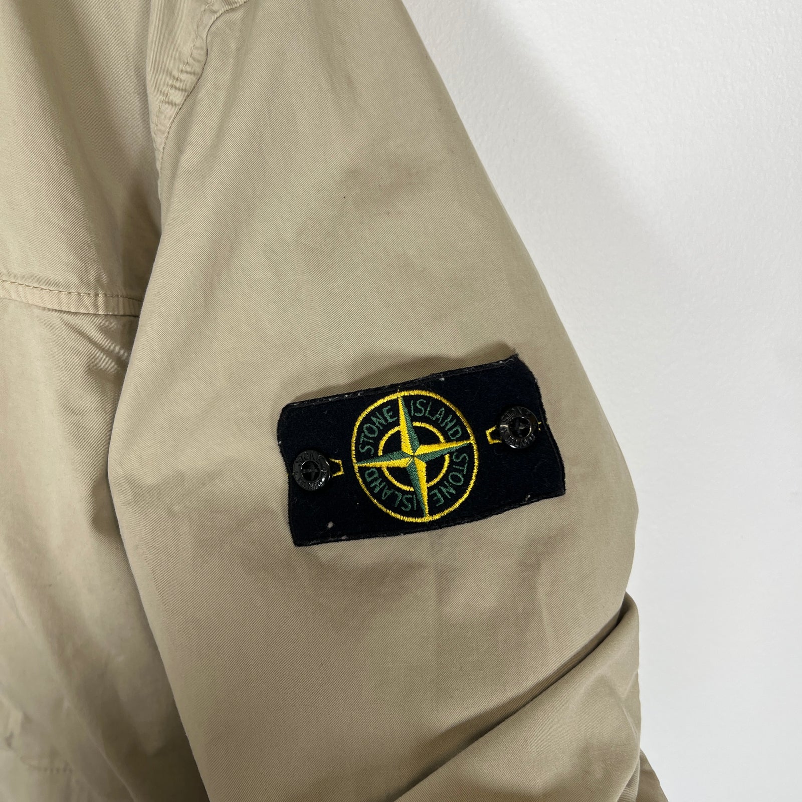 Stone Island Khaki Shirt Size 2XL