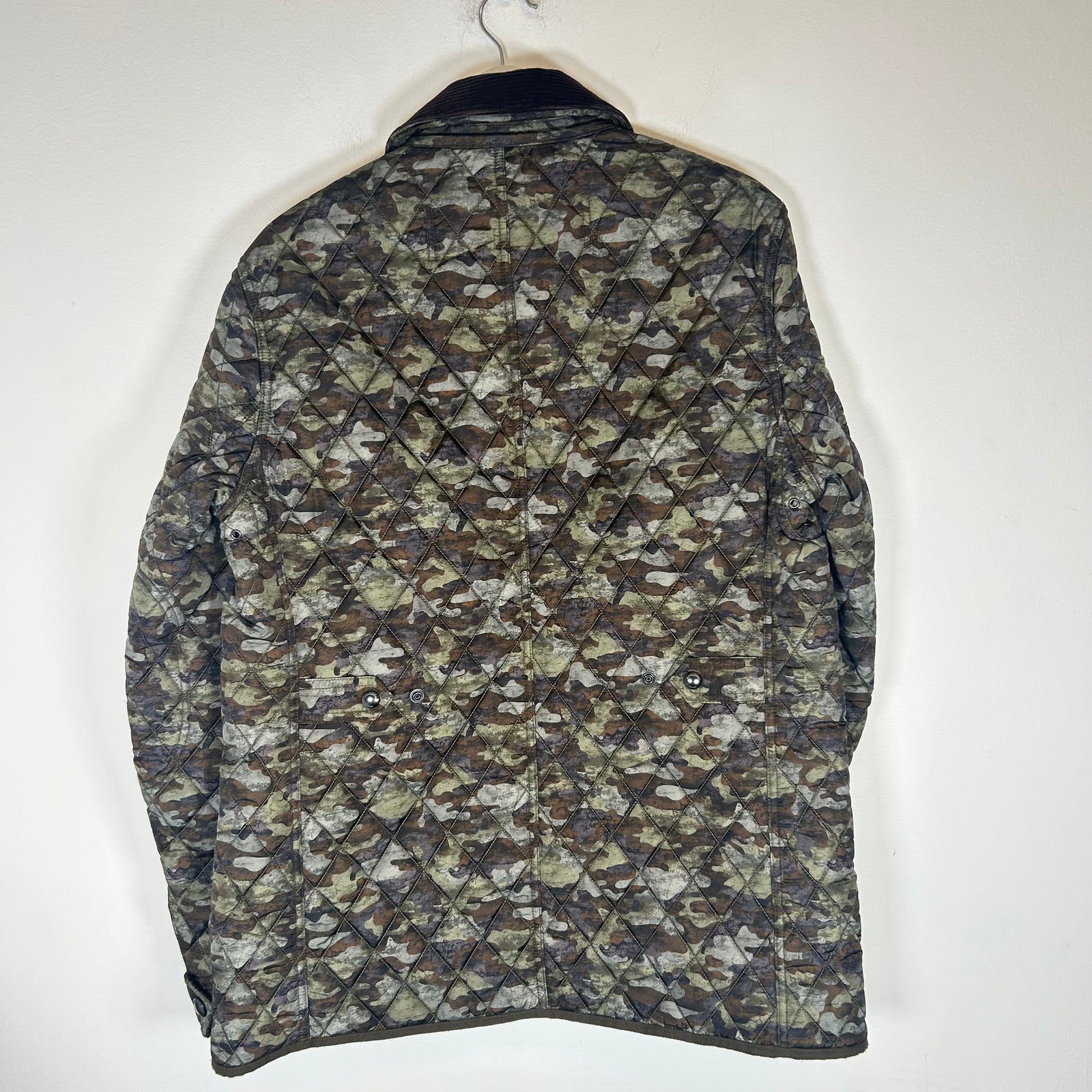 Burberry Brit Camo Quilted Jacket Size M