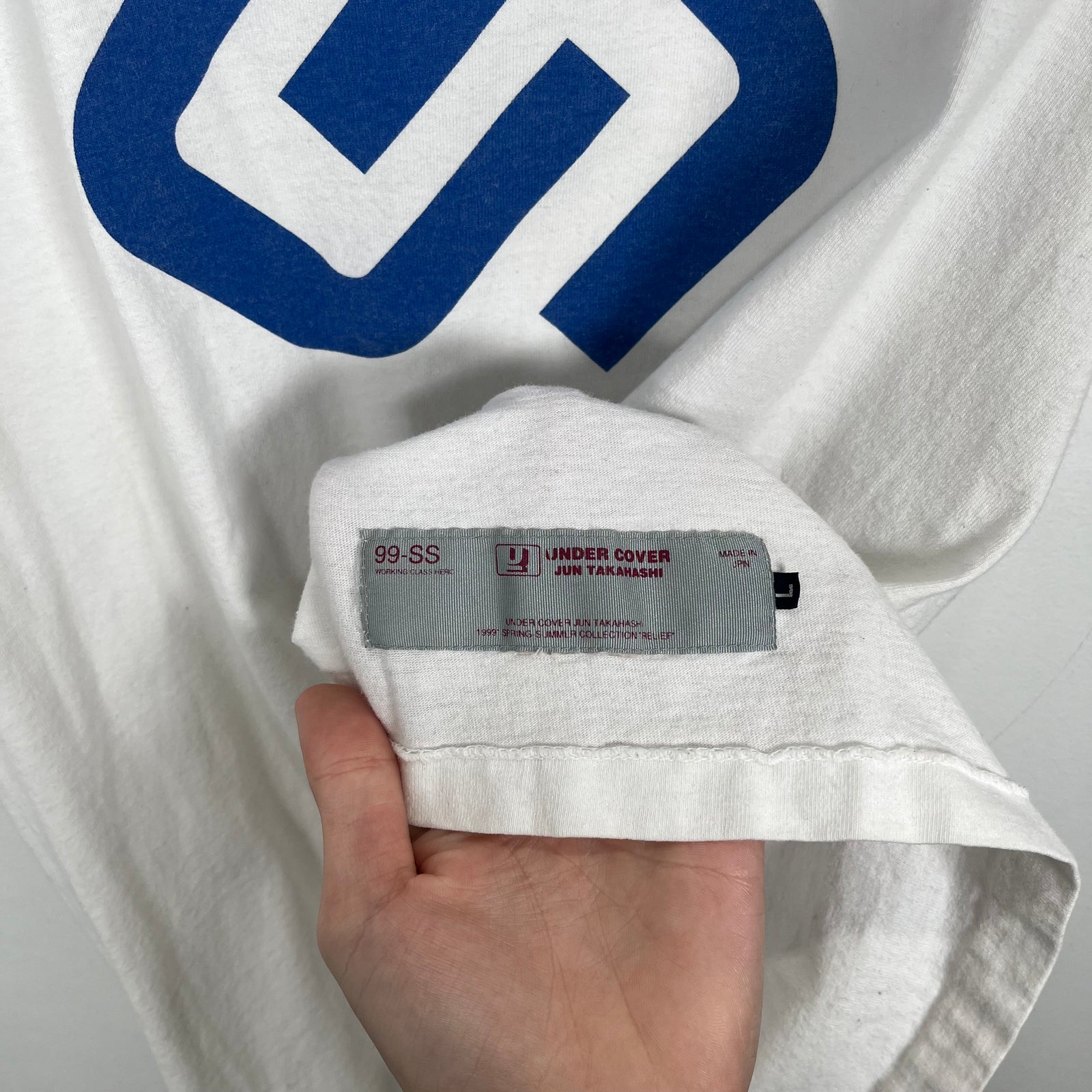 Undercover SS99 'Relief' Graphic T-Shirt Size L