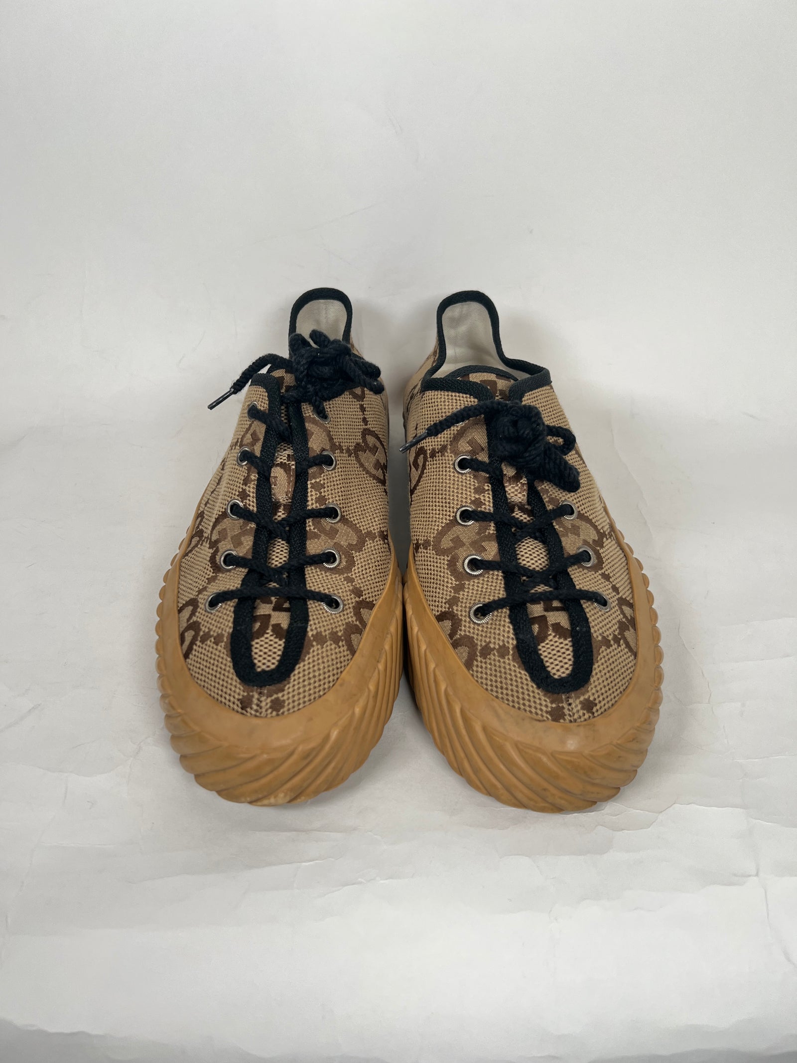 Gucci Beige Maxi GG Ukoho Sneaker Size GG 11.5