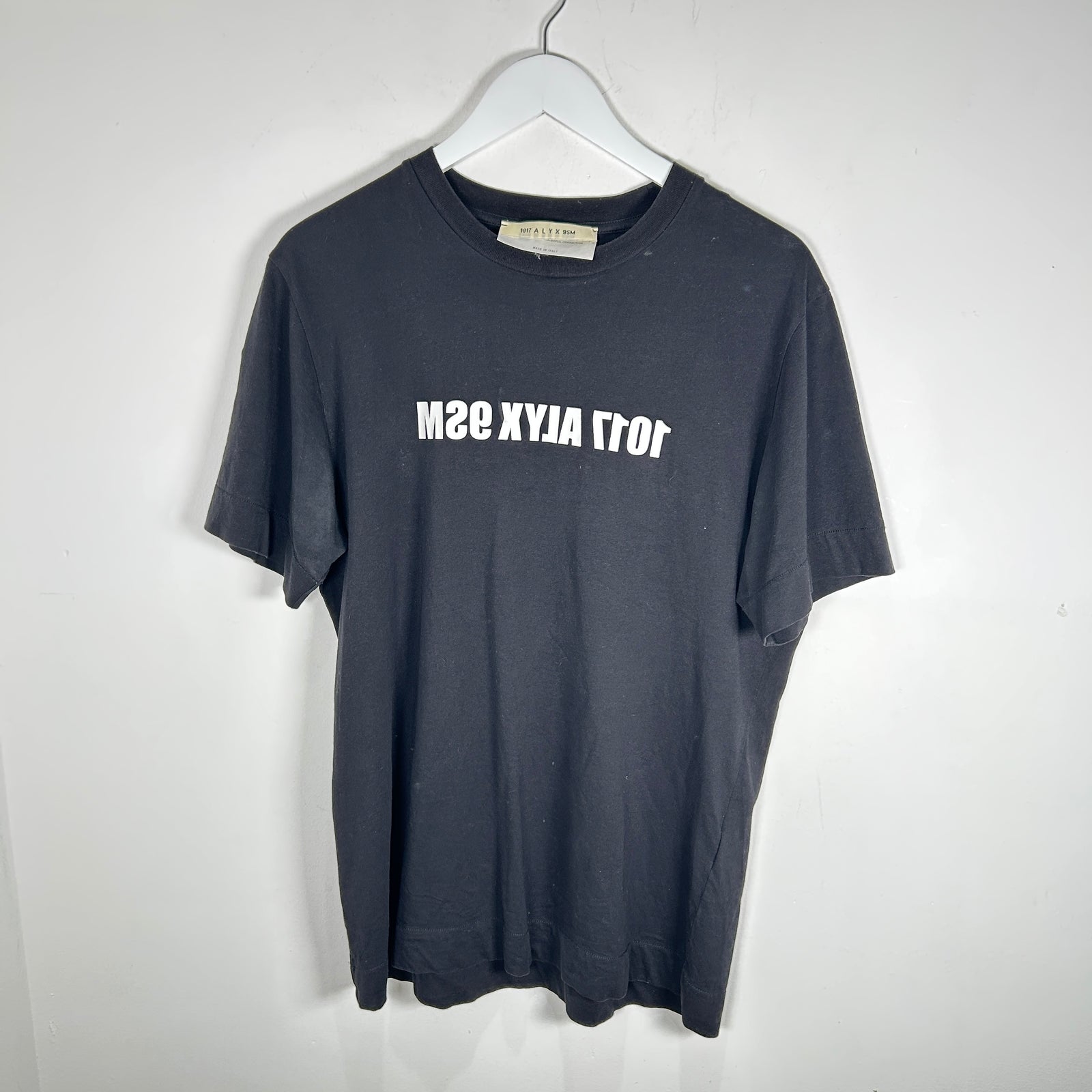 1017 Alyx 9sm Logo Black T-Shirt Size S