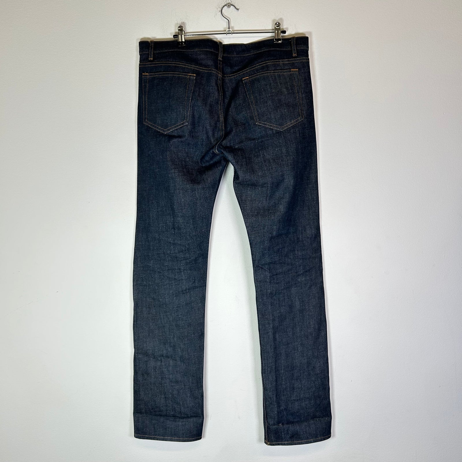 APC Dark Blue Raw Denim Jeans