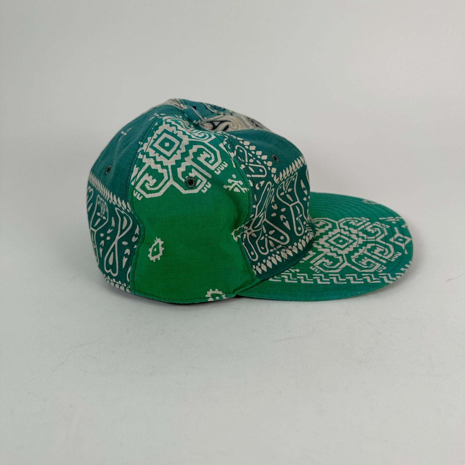 Kapital Cotton Bandana Patchwork Baseball Cap