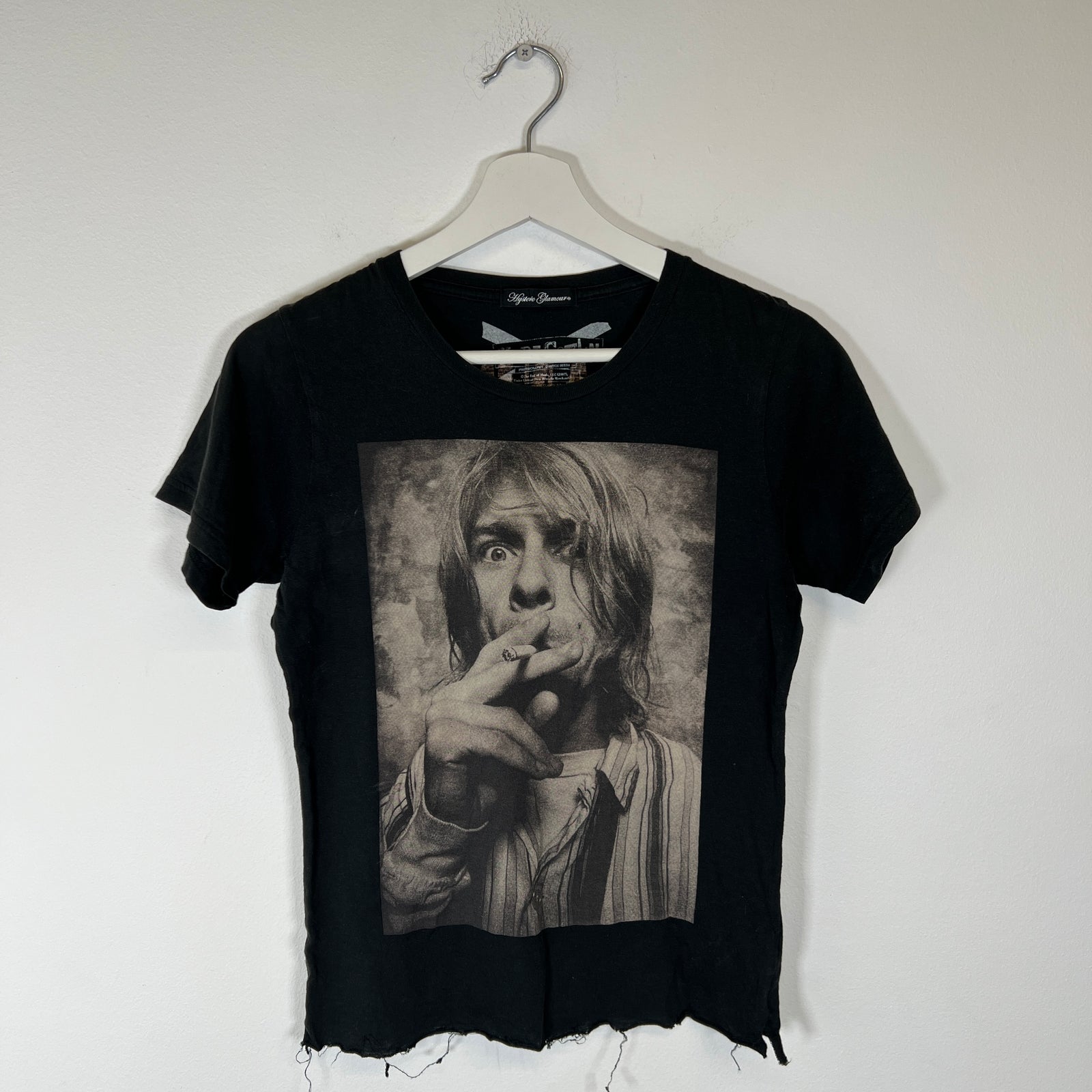 Hysteric Glamour Kurt Cobain Tee Sz XS
