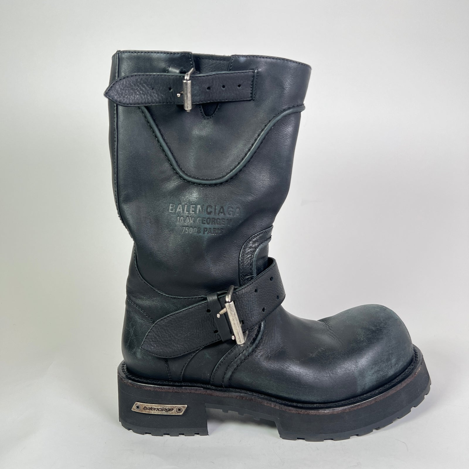 Balenciaga Venom Leather Boots
