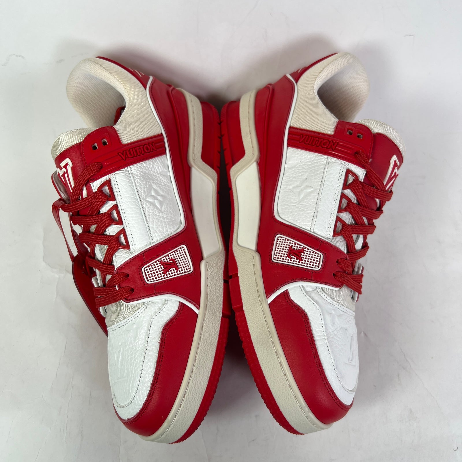Louis Vuitton Red Monogram LV Trainer