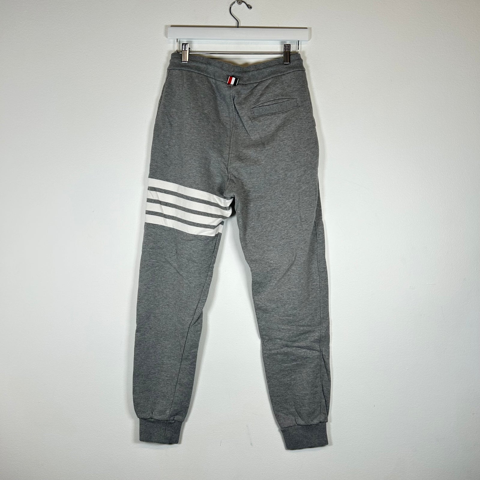 Thom Browne Grey 4 Bar Sweatpants Size 2