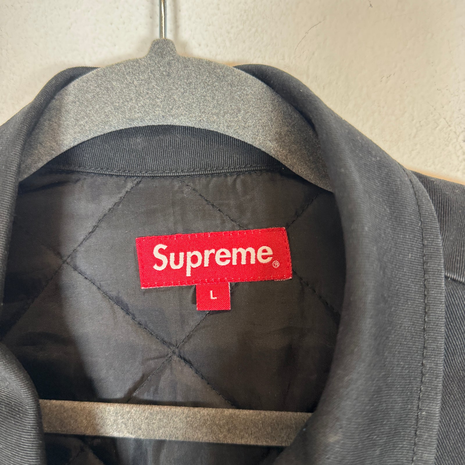 Supreme x Playboy Black Work Jacket Size L