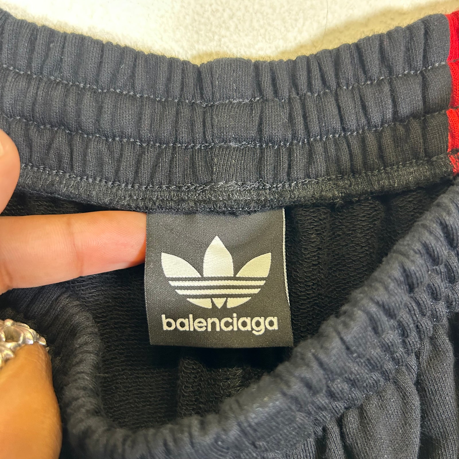 Balenciaga x Adidas Baggy Wide-Leg Sweatpants