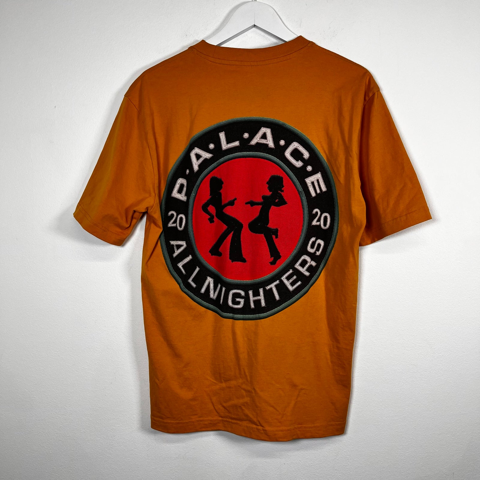 Palace Yellow All Nighters Tee Size M