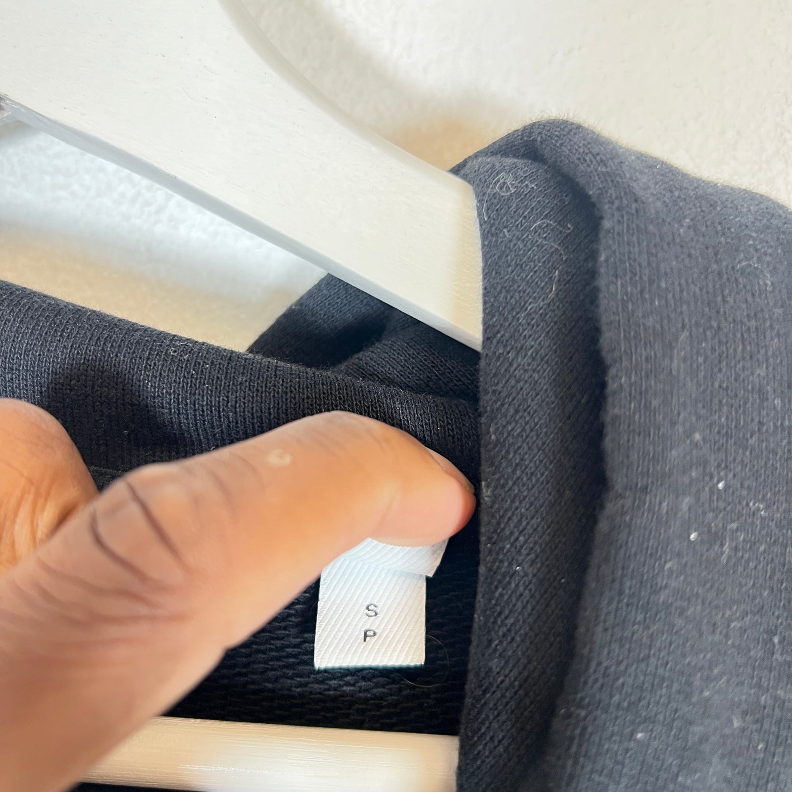 Burberry Black Horseferry Logo Hoodie Size S