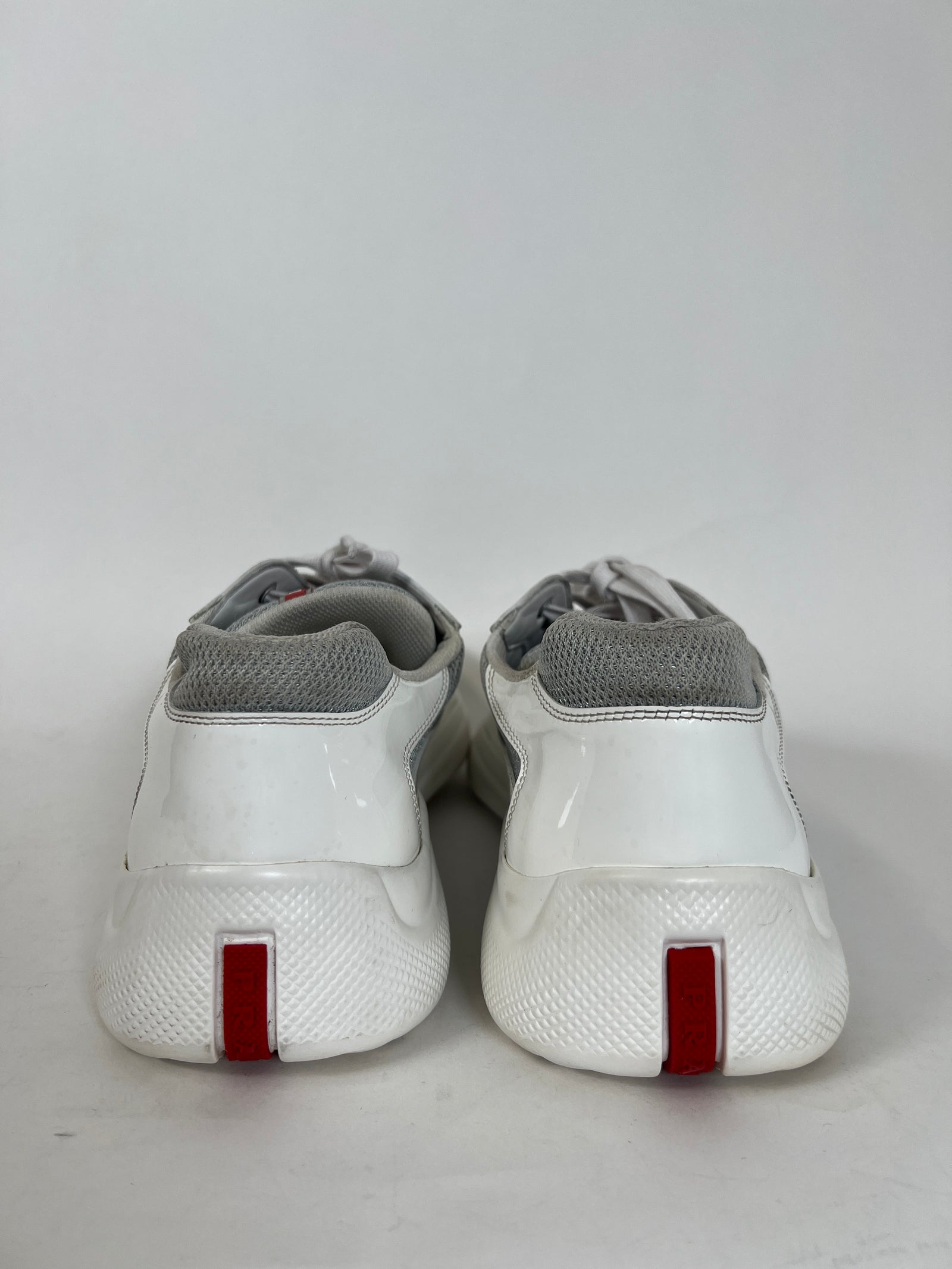 Prada White Cups Size 12