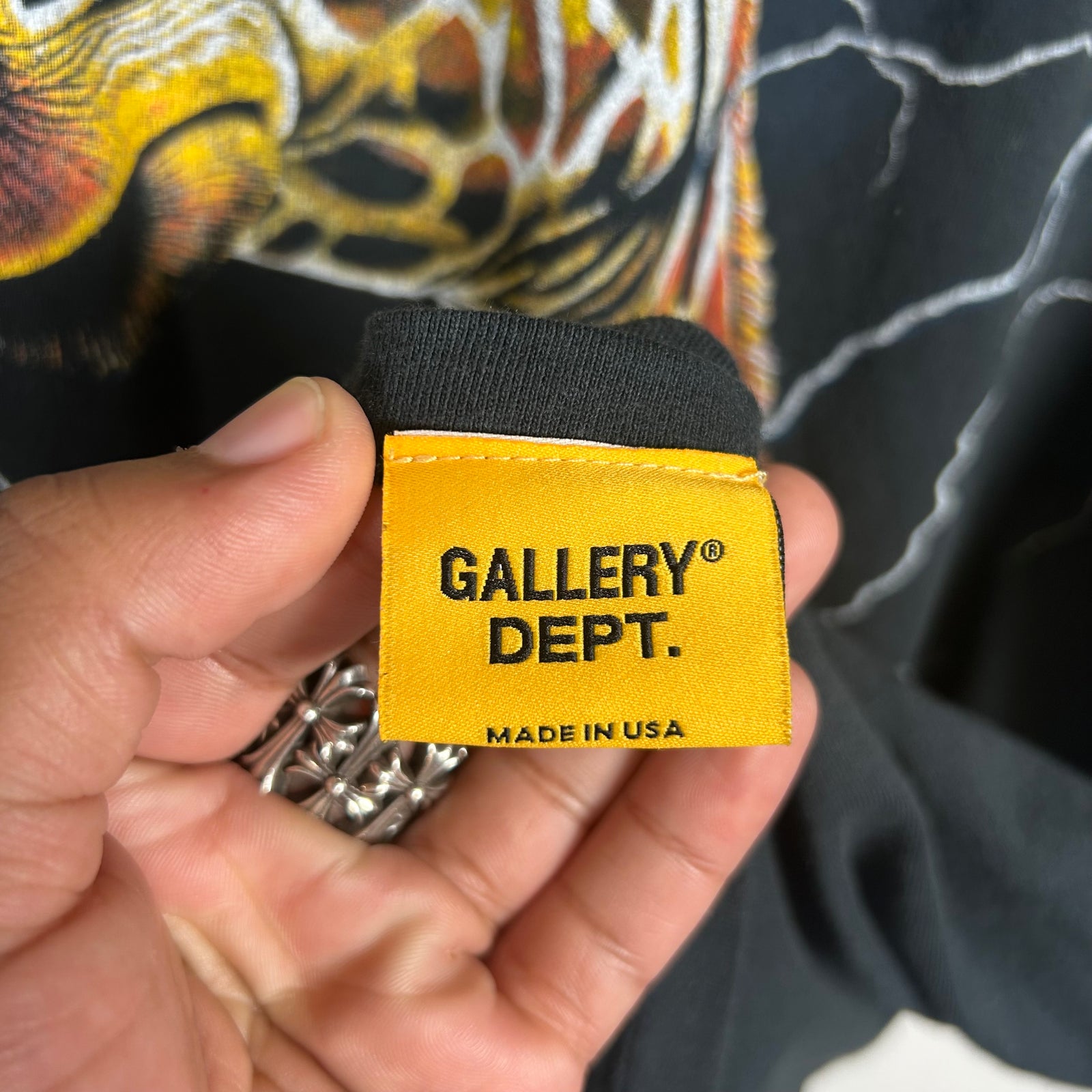 Gallery Dept Black Theme Park T-Shirt Size M