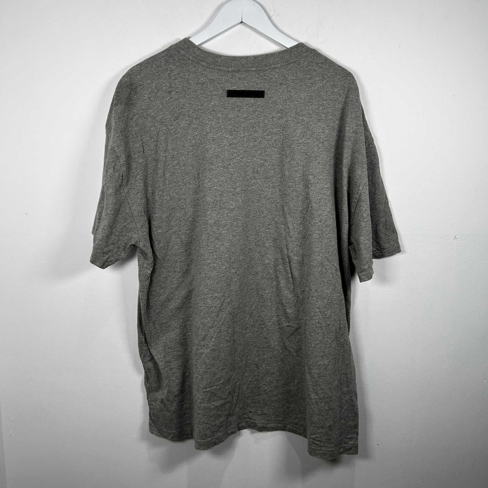 Essentials Fear Of God Grey Logo Tee Size L