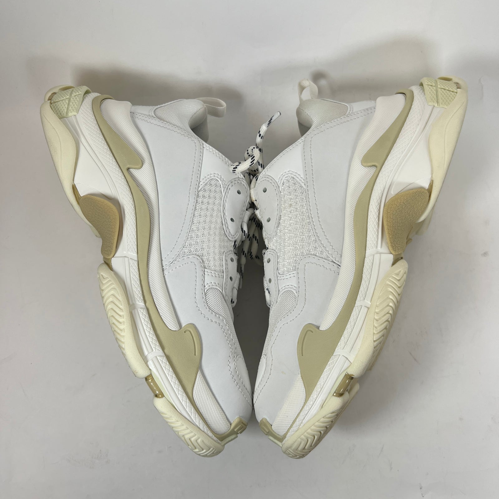 Balenciaga White Triple S Sneaker Size 42