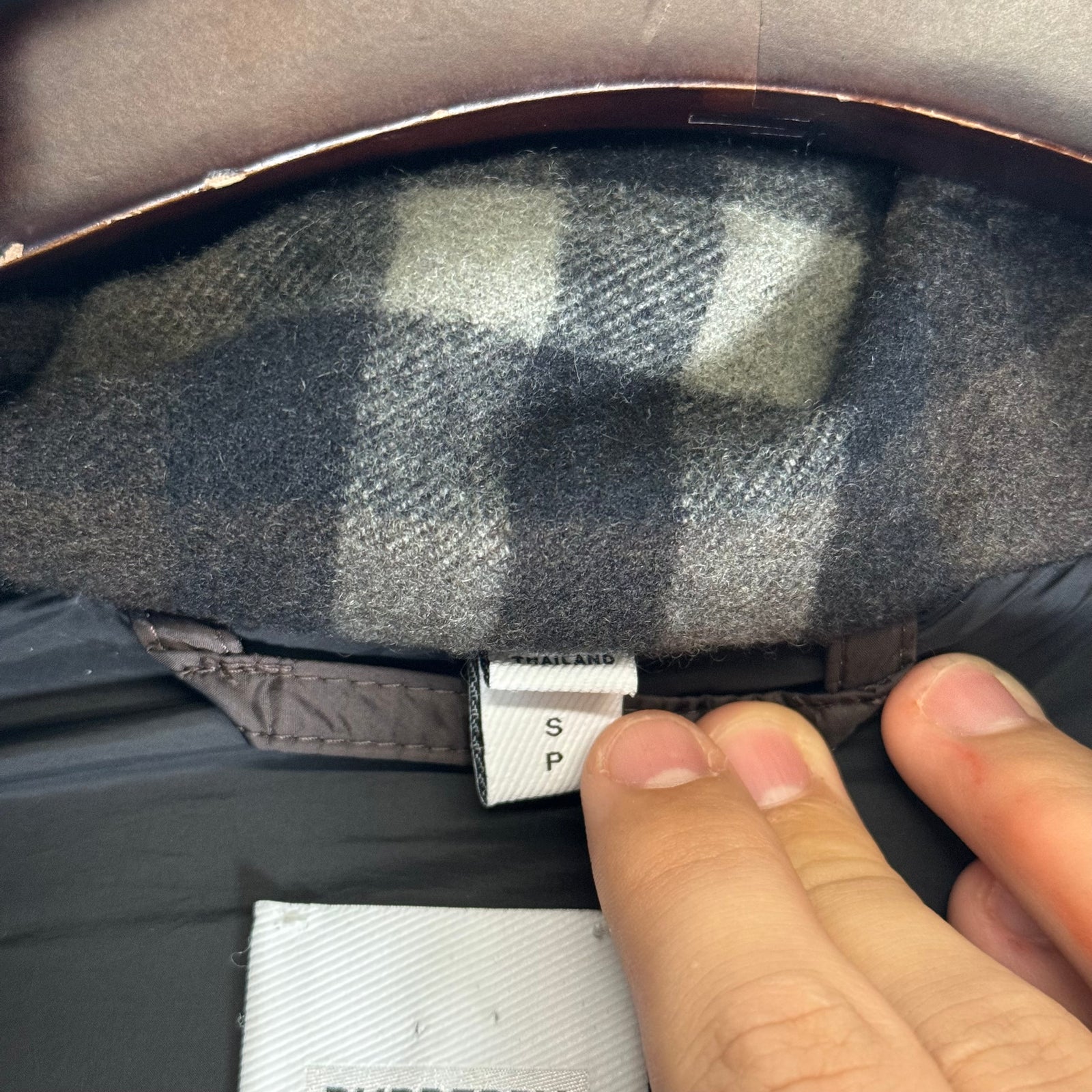 Burberry Brown Detachable Sleeve Hooded Down Puffer Size S