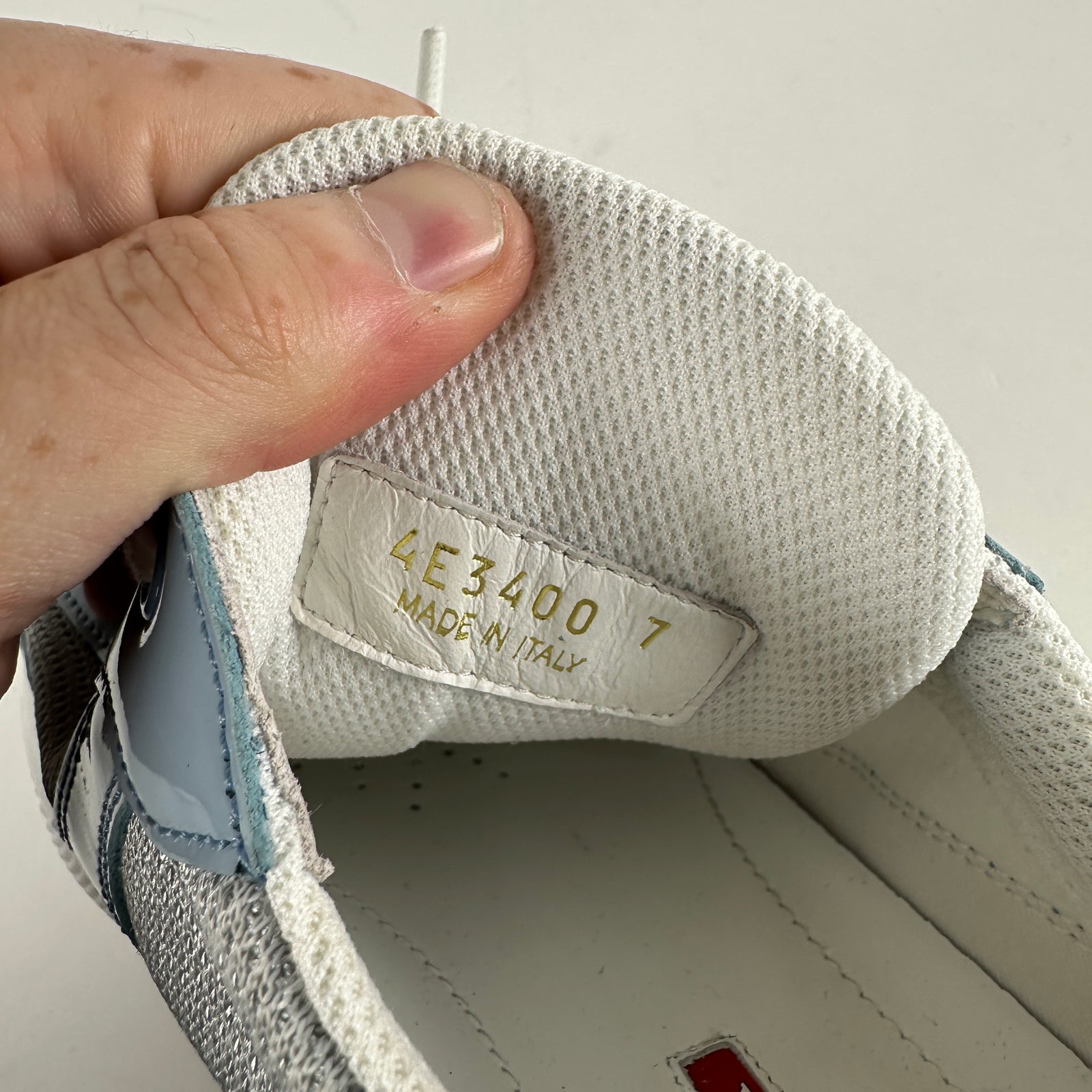 Prada Baby Blue Cups Size 8.5