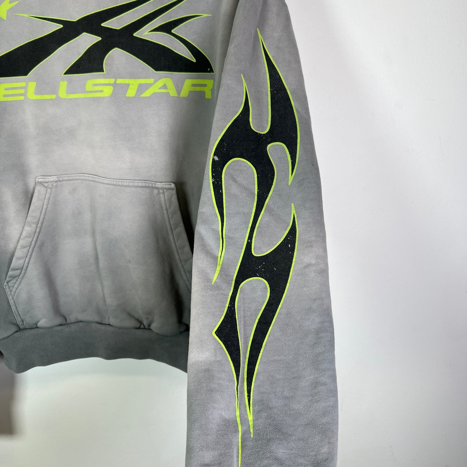 Hellstar Neon Sport Logo Hoodie