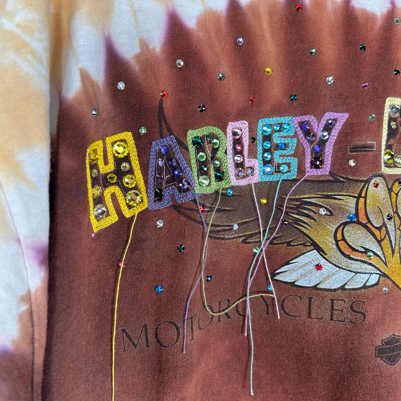 Masato Kawajo Vintage 1/1 Harley Davidson T-Shirt Size XL