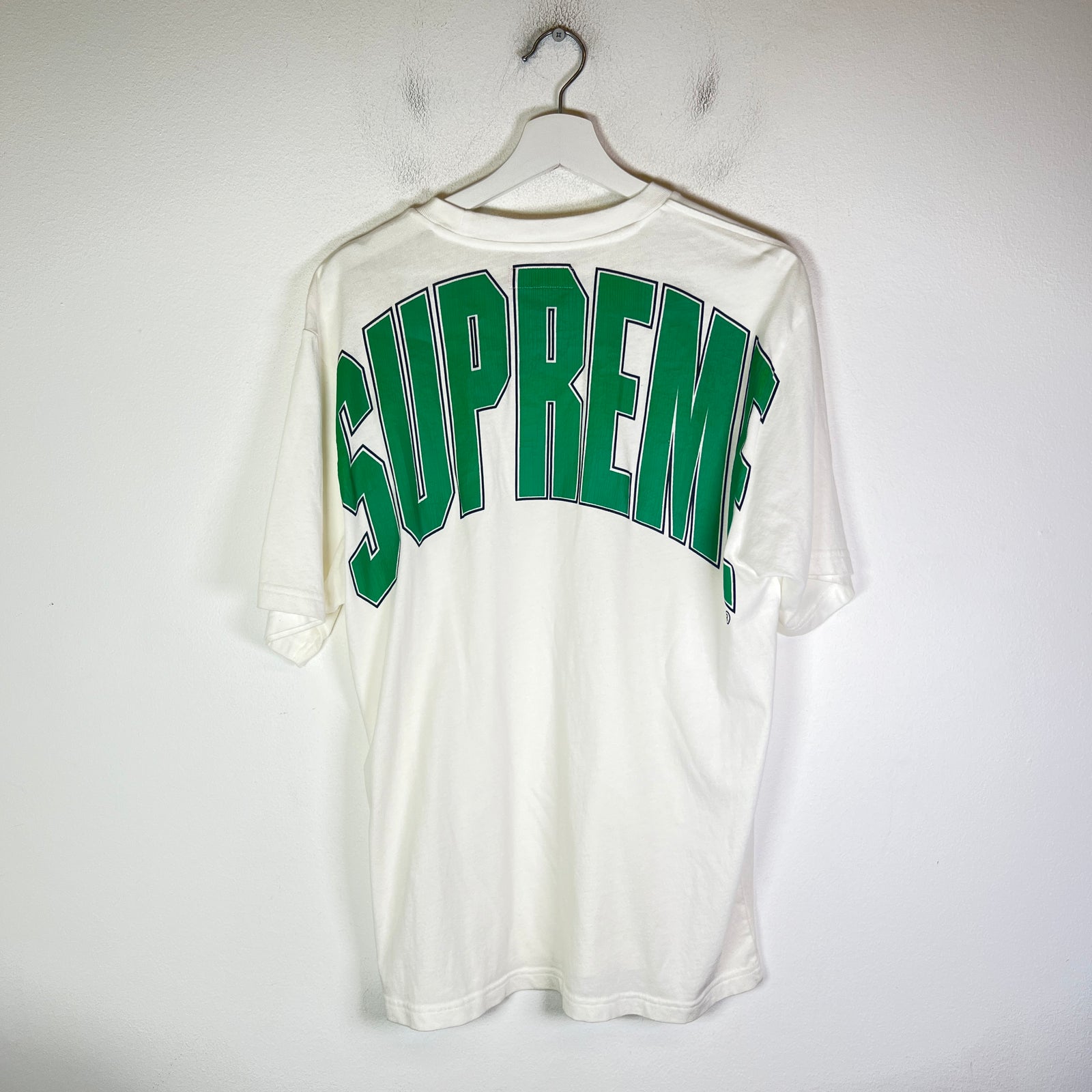 Supreme Cracked Back Arc Logo T-Shirt