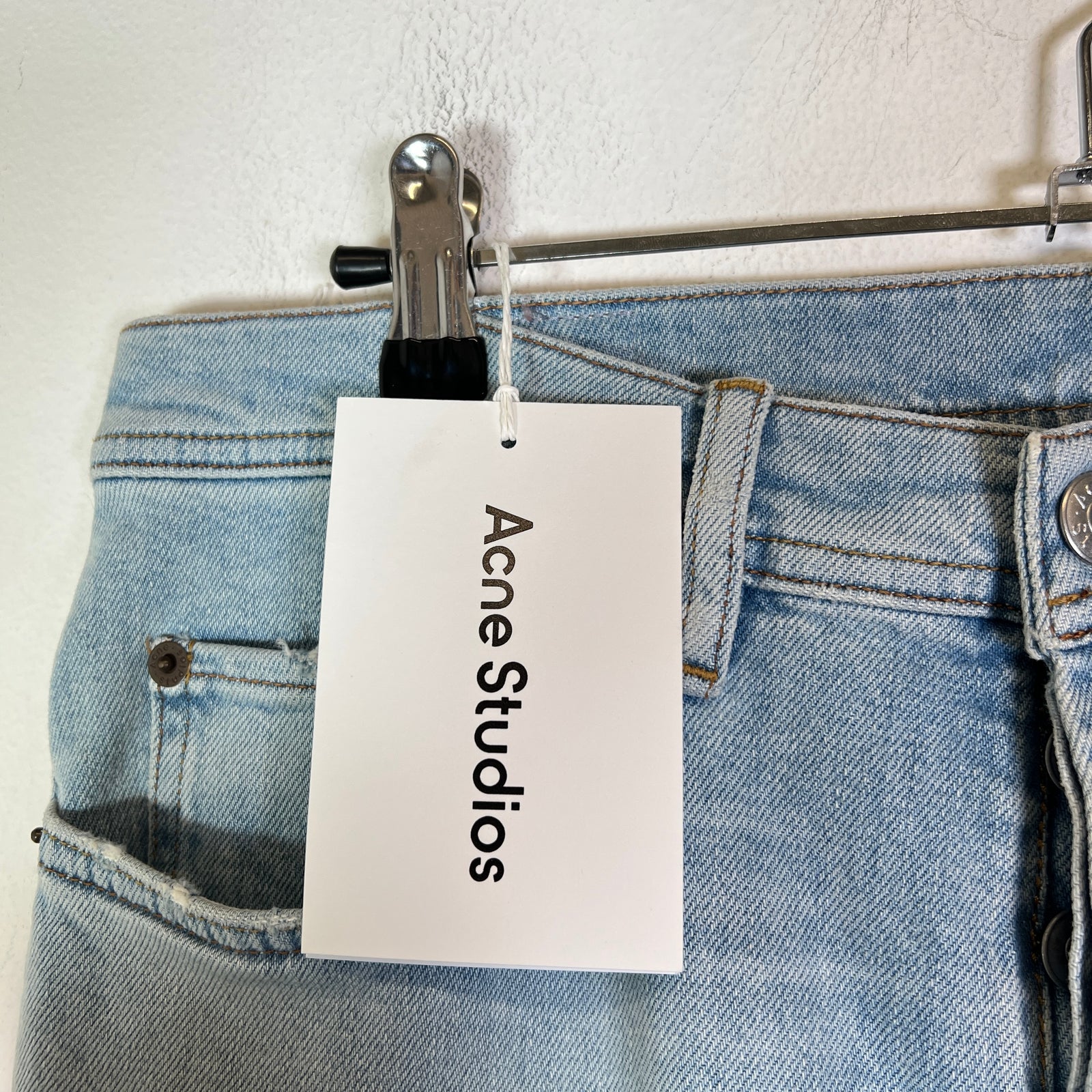 Acne Studios Lightwash 1996 Classic Fit Jeans